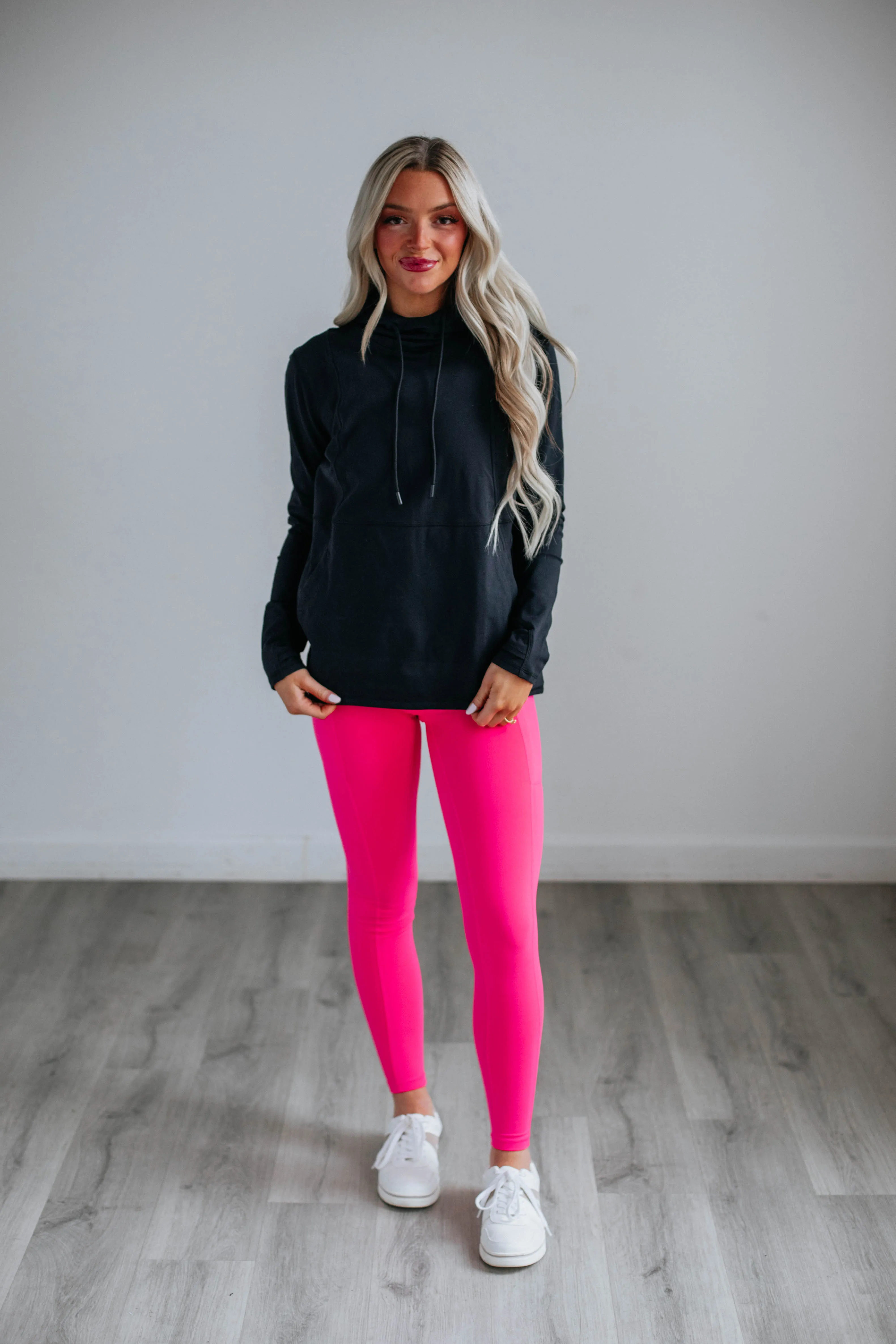 Lowden Active Hoodie - Black sold by Wild Oak Boutique product image thumbnail 3