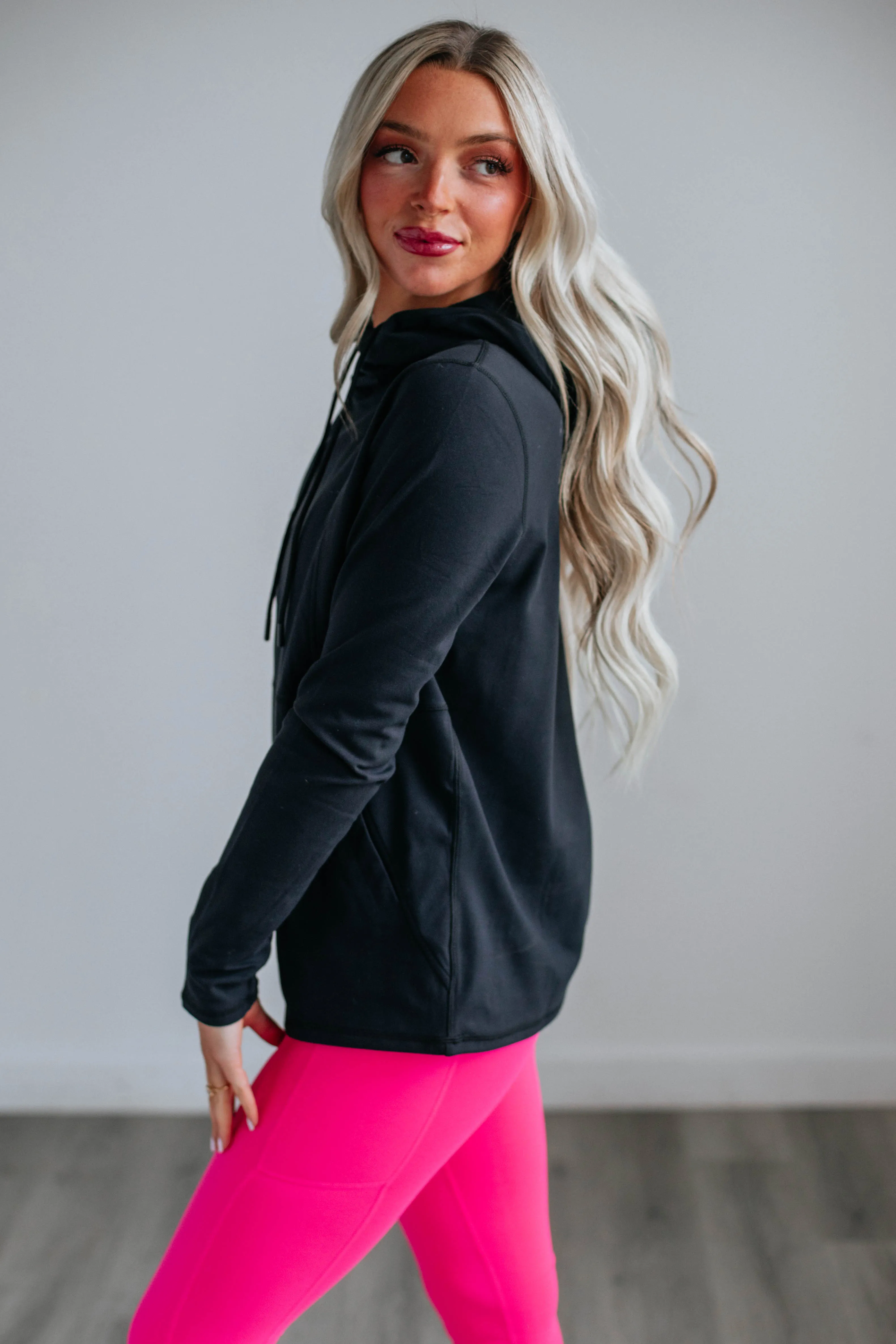 Lowden Active Hoodie - Black sold by Wild Oak Boutique product image thumbnail 5