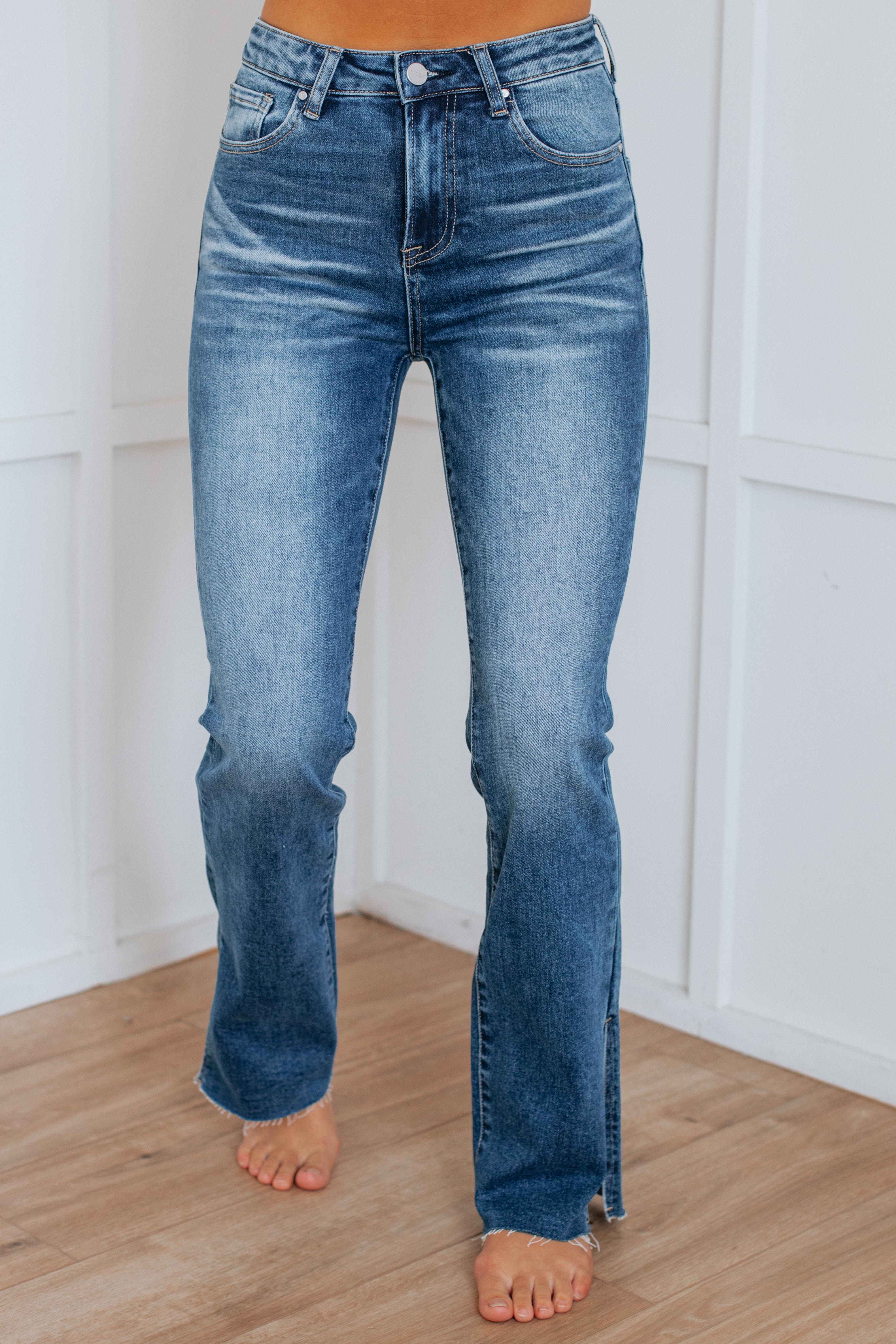 Amber Risen Jeans - Dark Wash sold by Wild Oak Boutique