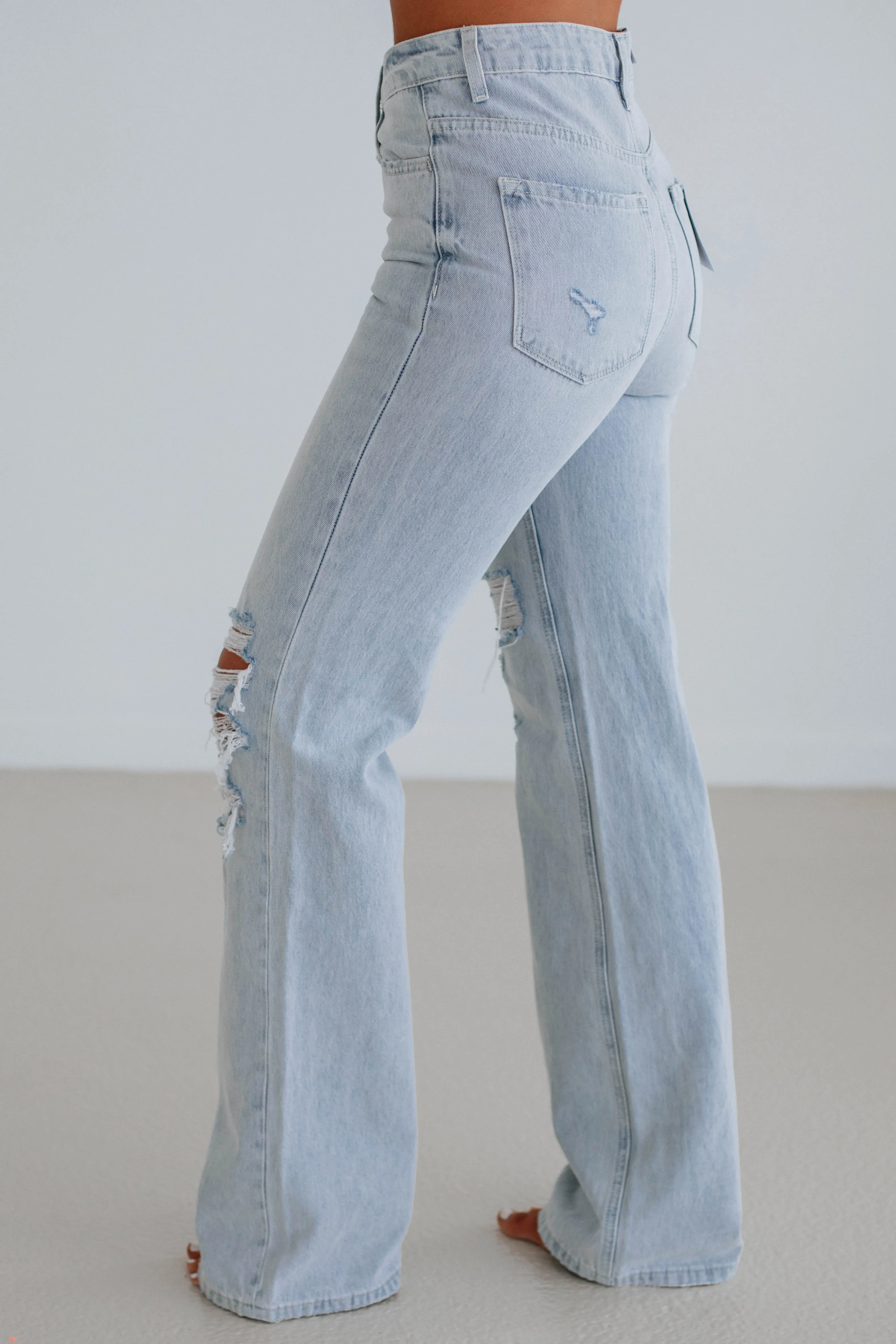 Leslie Vervet Jeans - Reckless sold by Wild Oak Boutique product image thumbnail 5