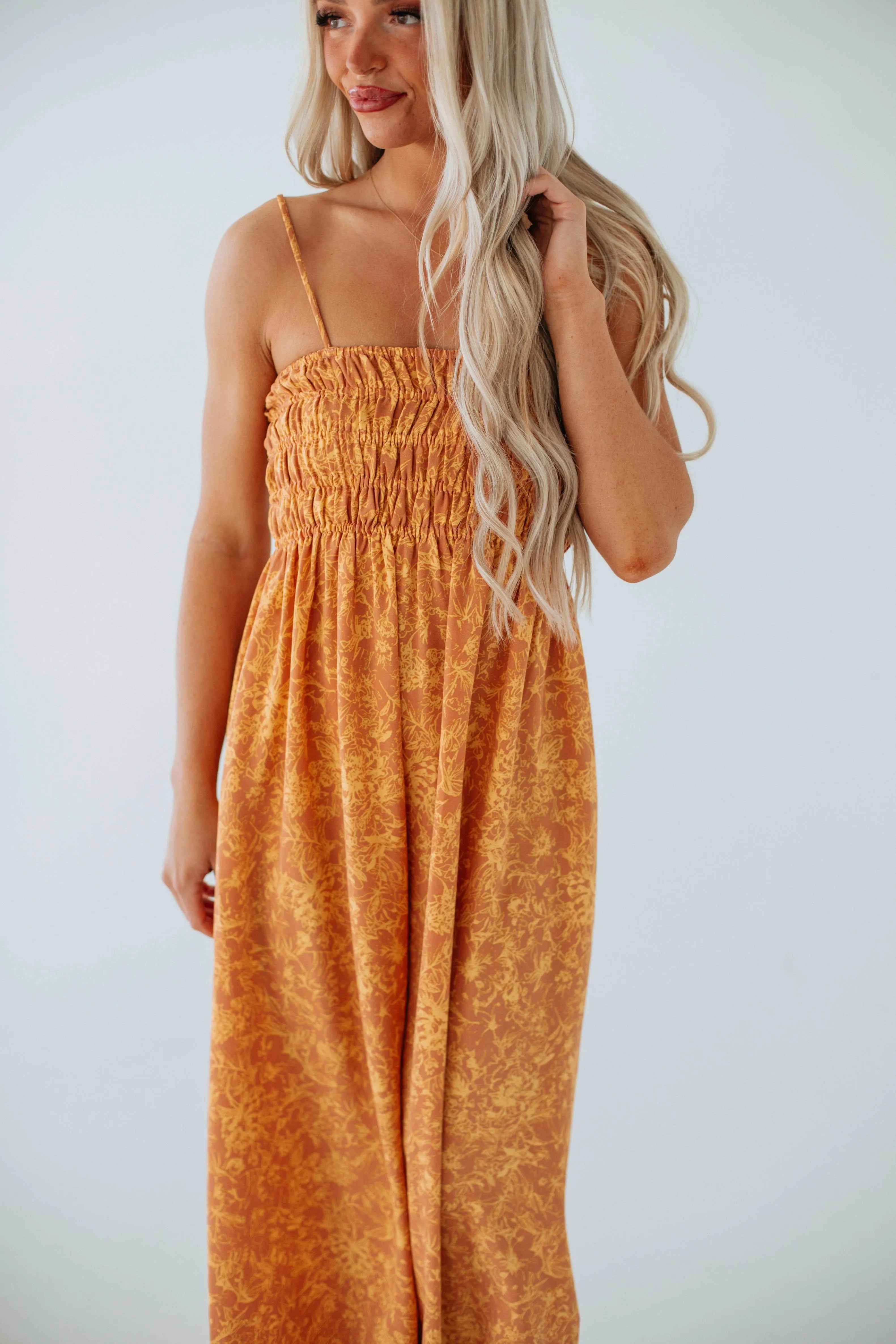 Hallea Floral Maxi Dress sold by Wild Oak Boutique product image thumbnail 2