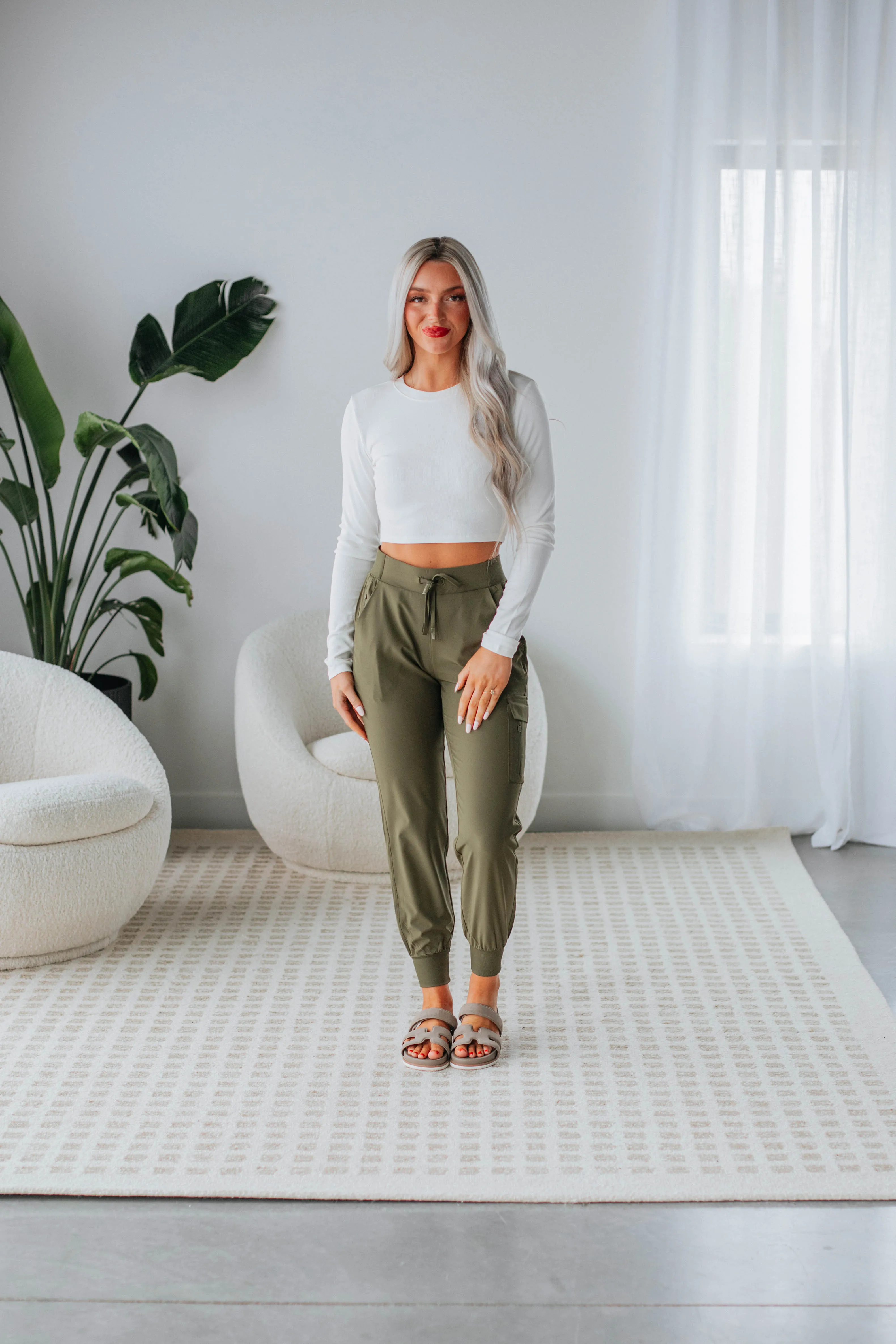 Mazure Ribbed Top - Ivory sold by Wild Oak Boutique product image thumbnail 2