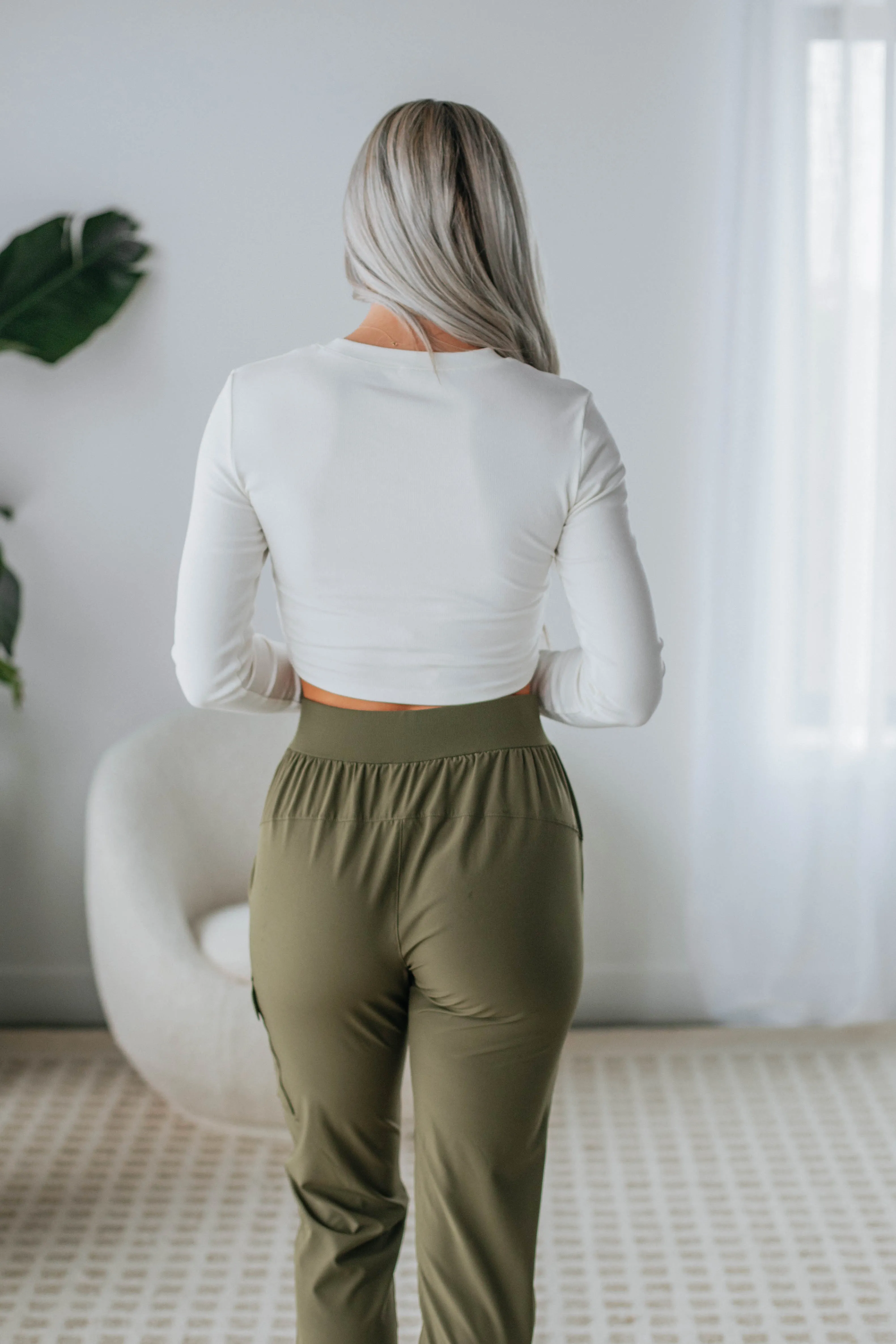 Mazure Ribbed Top - Ivory sold by Wild Oak Boutique product image thumbnail 4