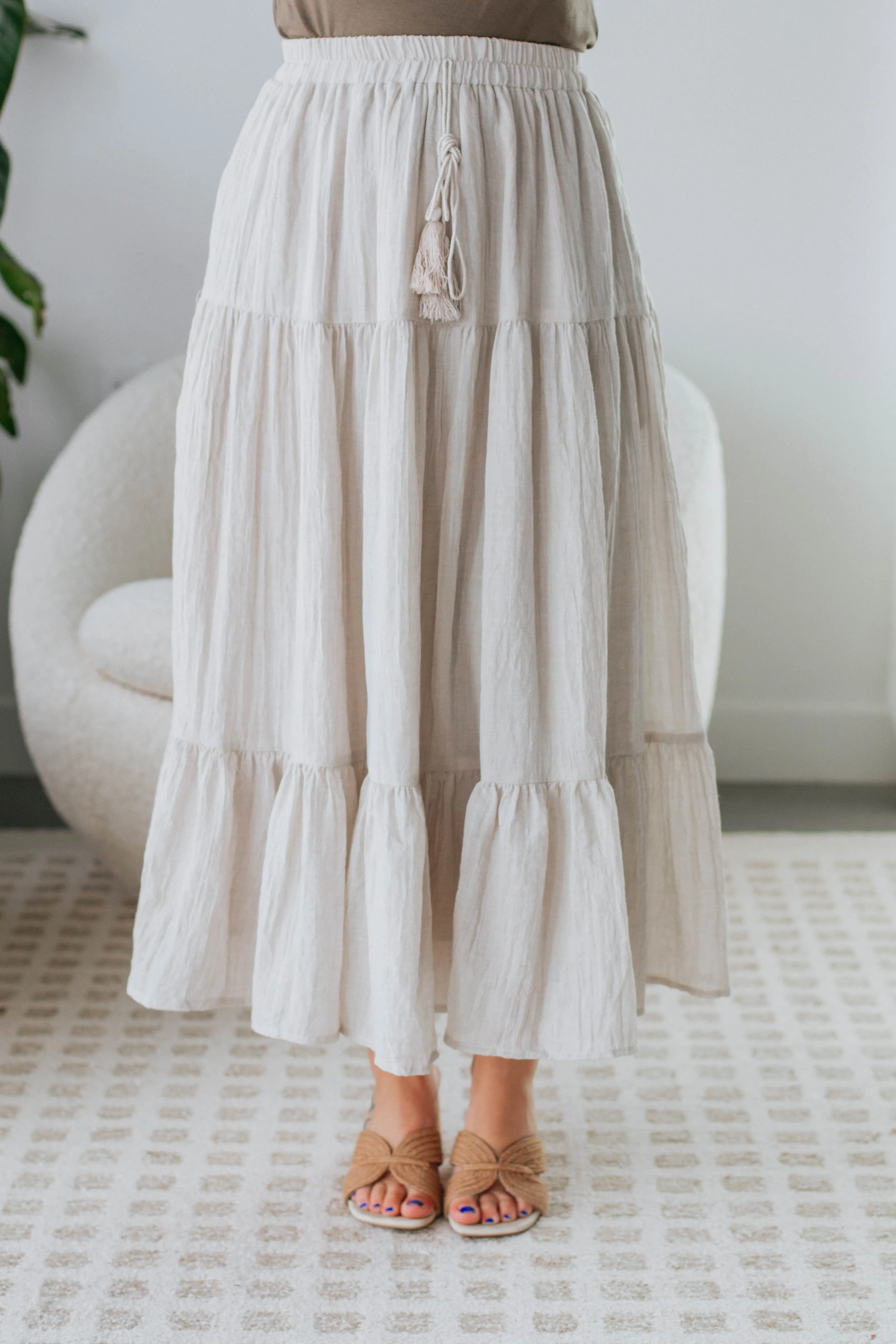 Annmarie Midi Skirt sold by Wild Oak Boutique product image thumbnail 2