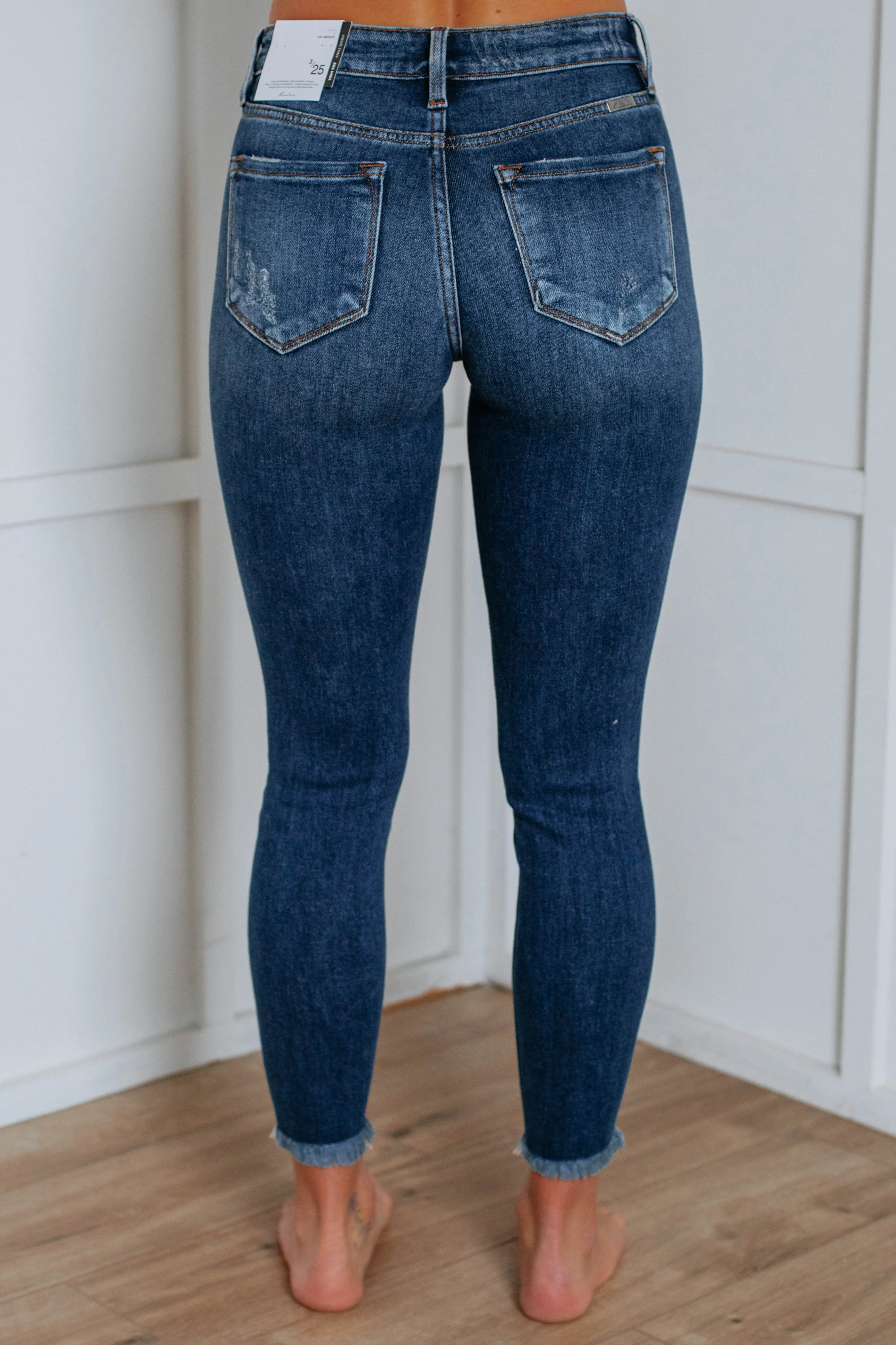 Barrett KanCan Jeans - Dark Wash sold by Wild Oak Boutique product image thumbnail 4