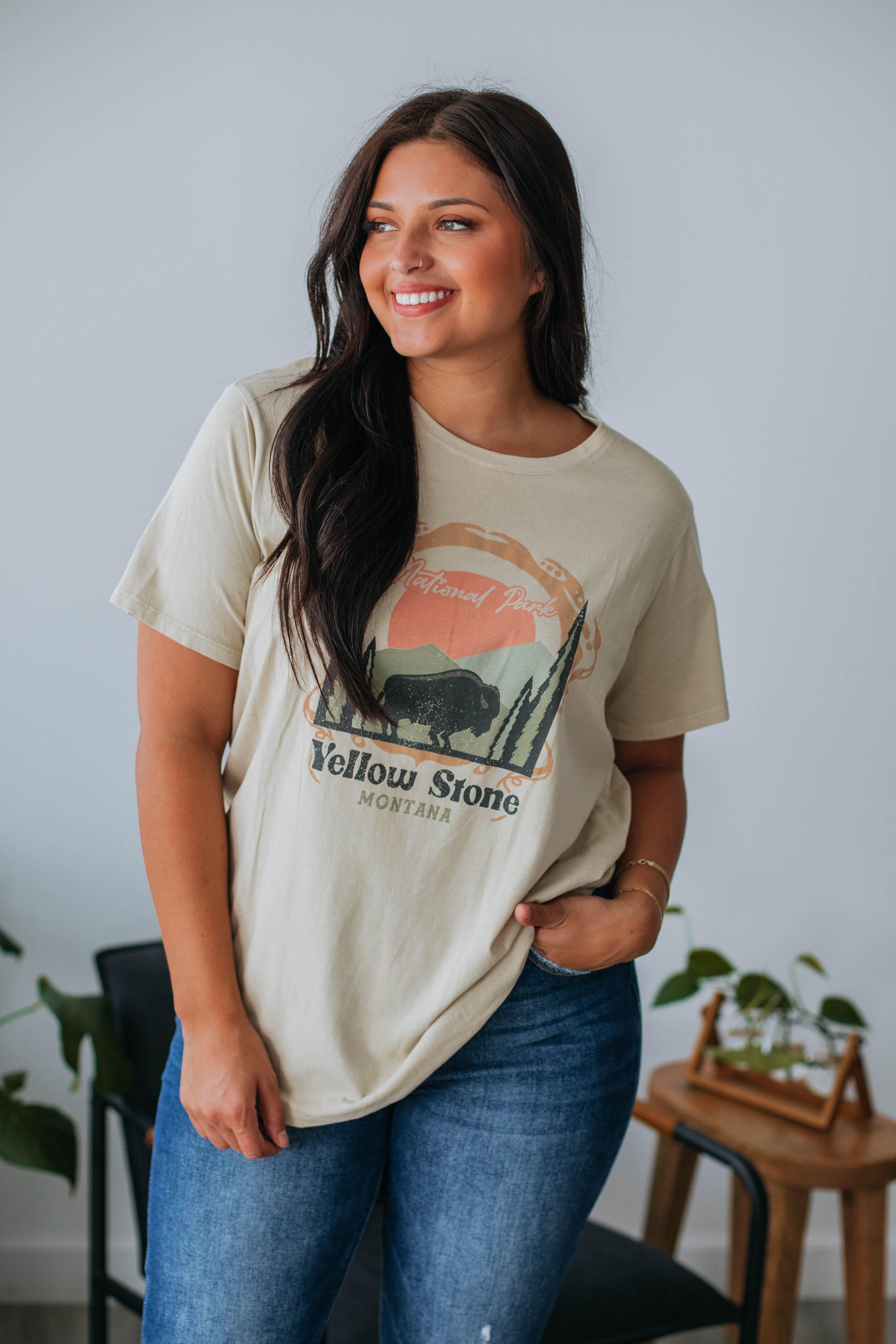 Yellowstone Graphic Tee sold by Wild Oak Boutique