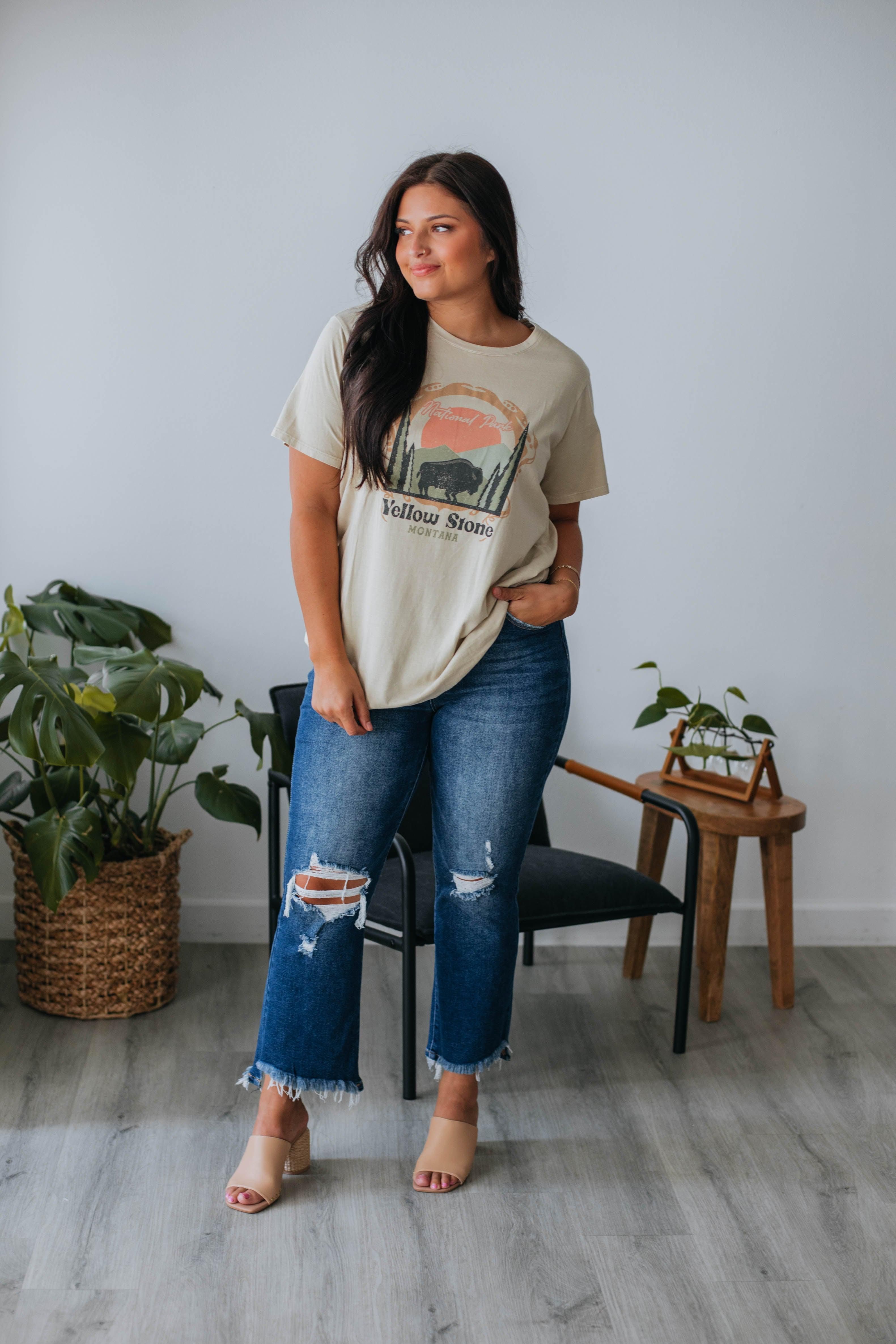 Yellowstone Graphic Tee sold by Wild Oak Boutique product image thumbnail 6
