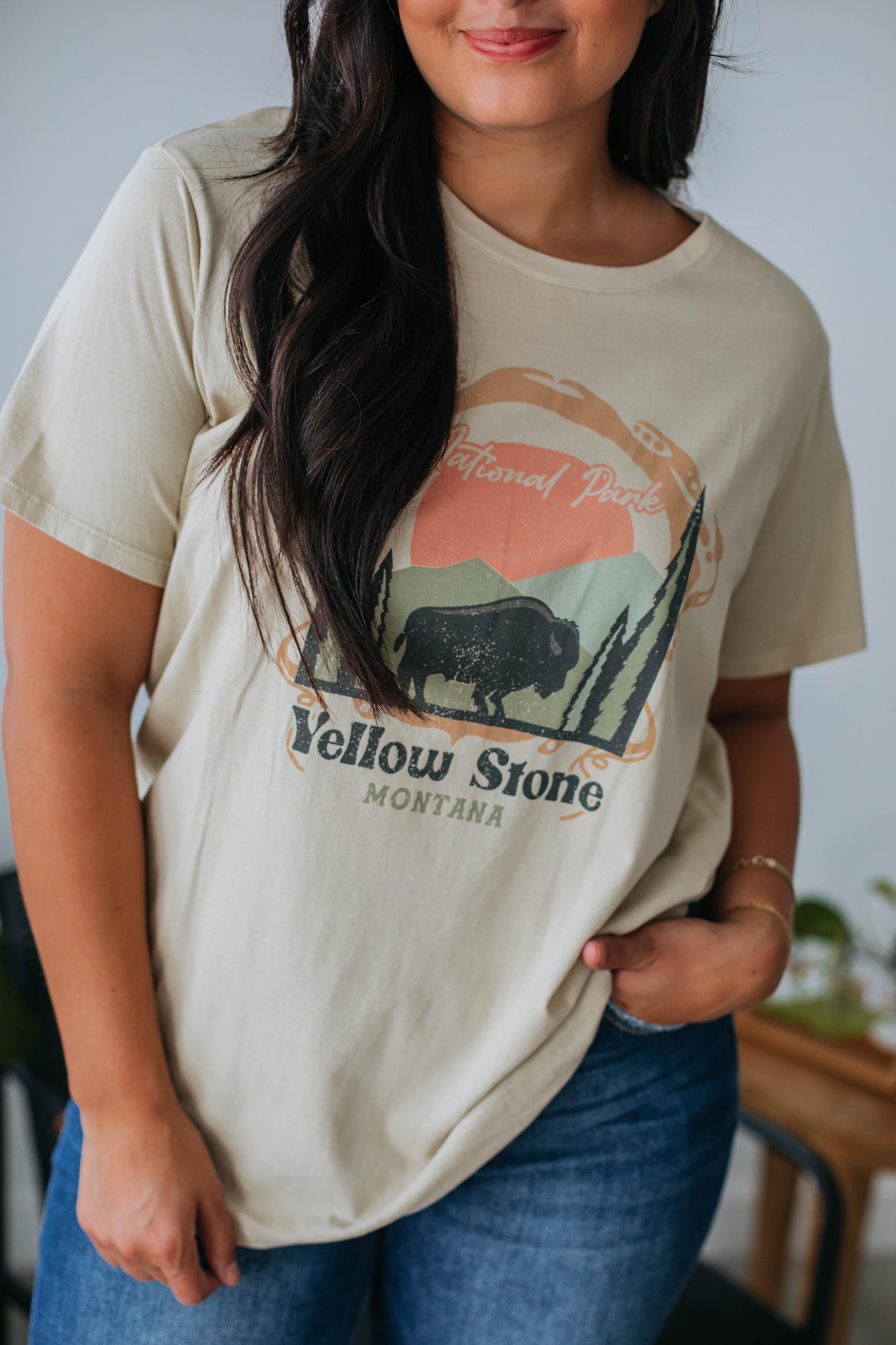 Yellowstone Graphic Tee sold by Wild Oak Boutique product image thumbnail 2