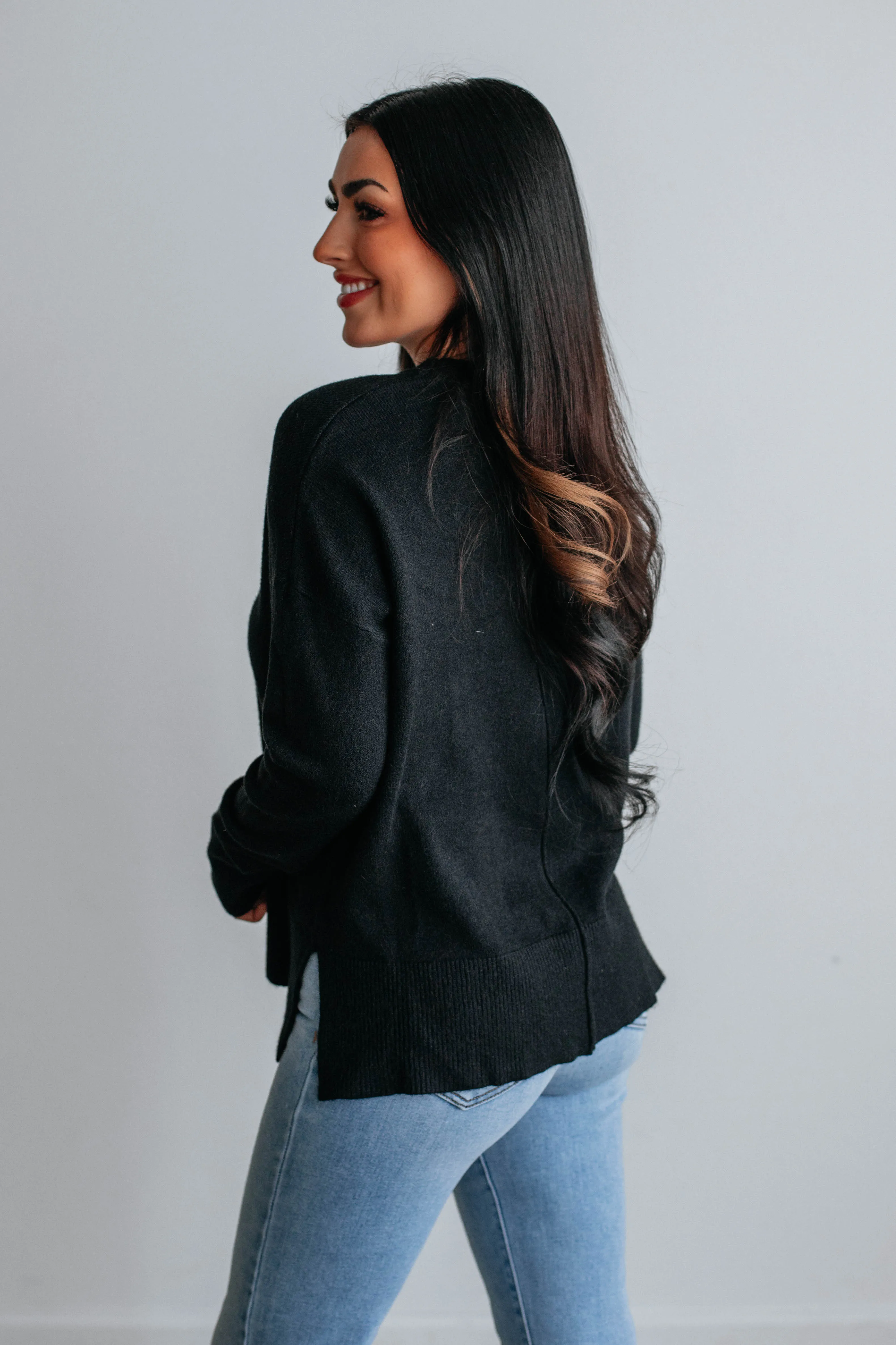 Alessa Sweater - Black sold by Wild Oak Boutique product image thumbnail 3