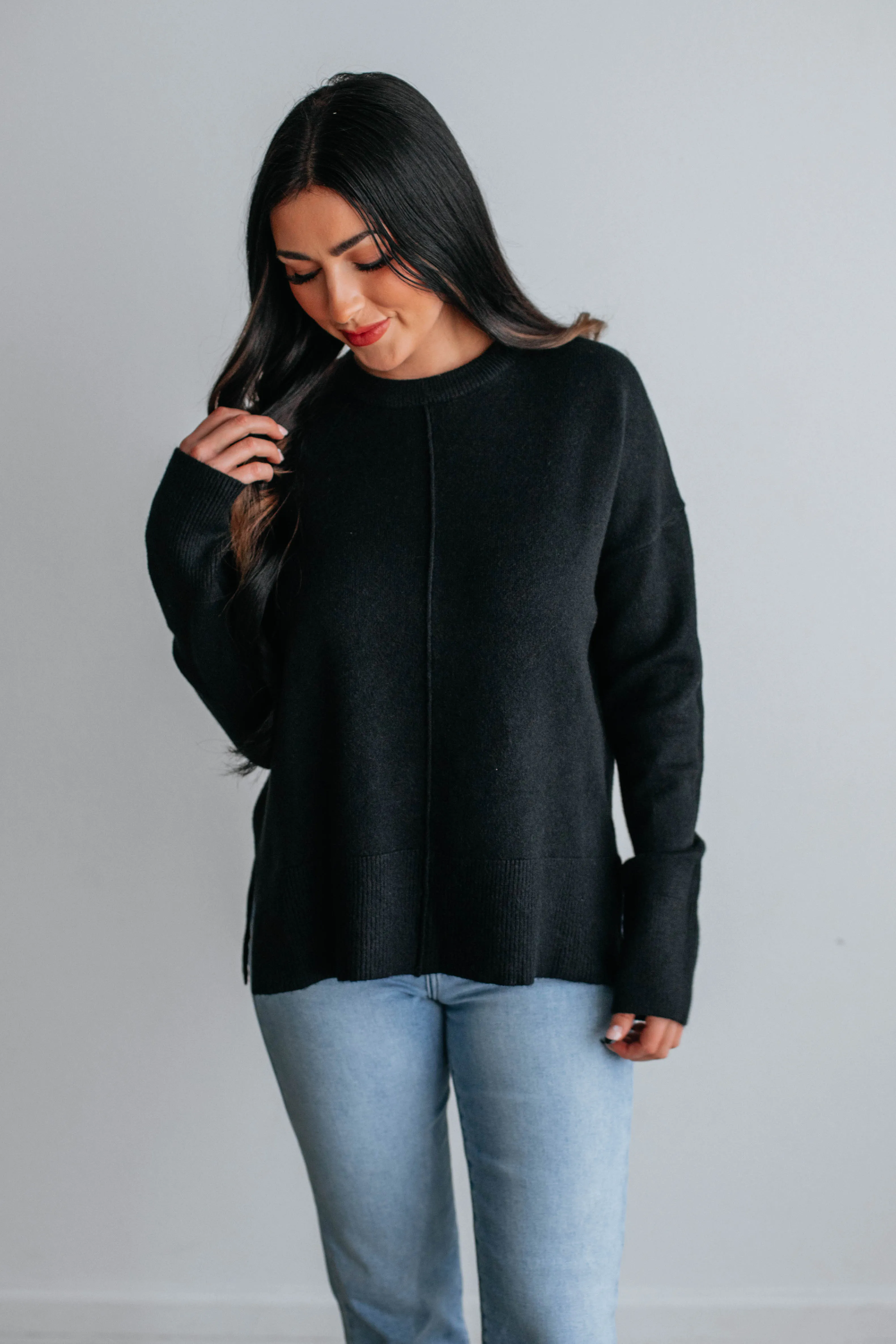 Alessa Sweater - Black sold by Wild Oak Boutique product image thumbnail 5