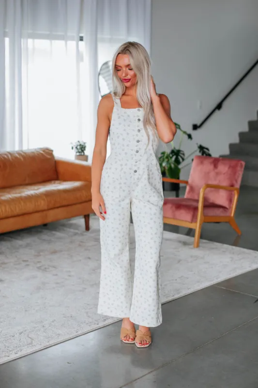 Lorraine Floral Jumpsuit sold by Wild Oak Boutique