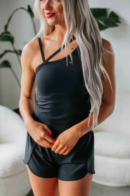 Kateri Active Tank - Black sold by Wild Oak Boutique