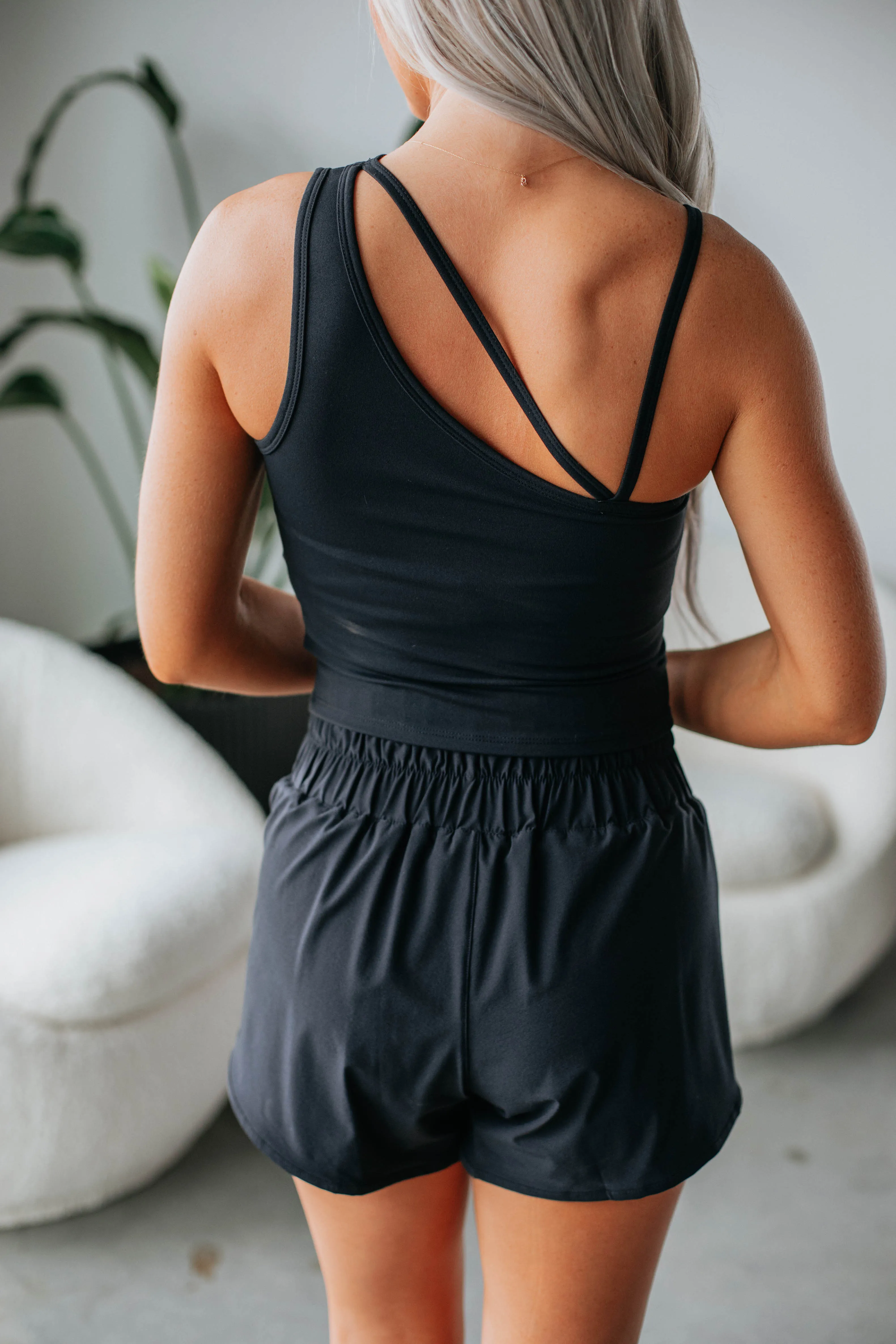 Kateri Active Tank - Black sold by Wild Oak Boutique product image thumbnail 2