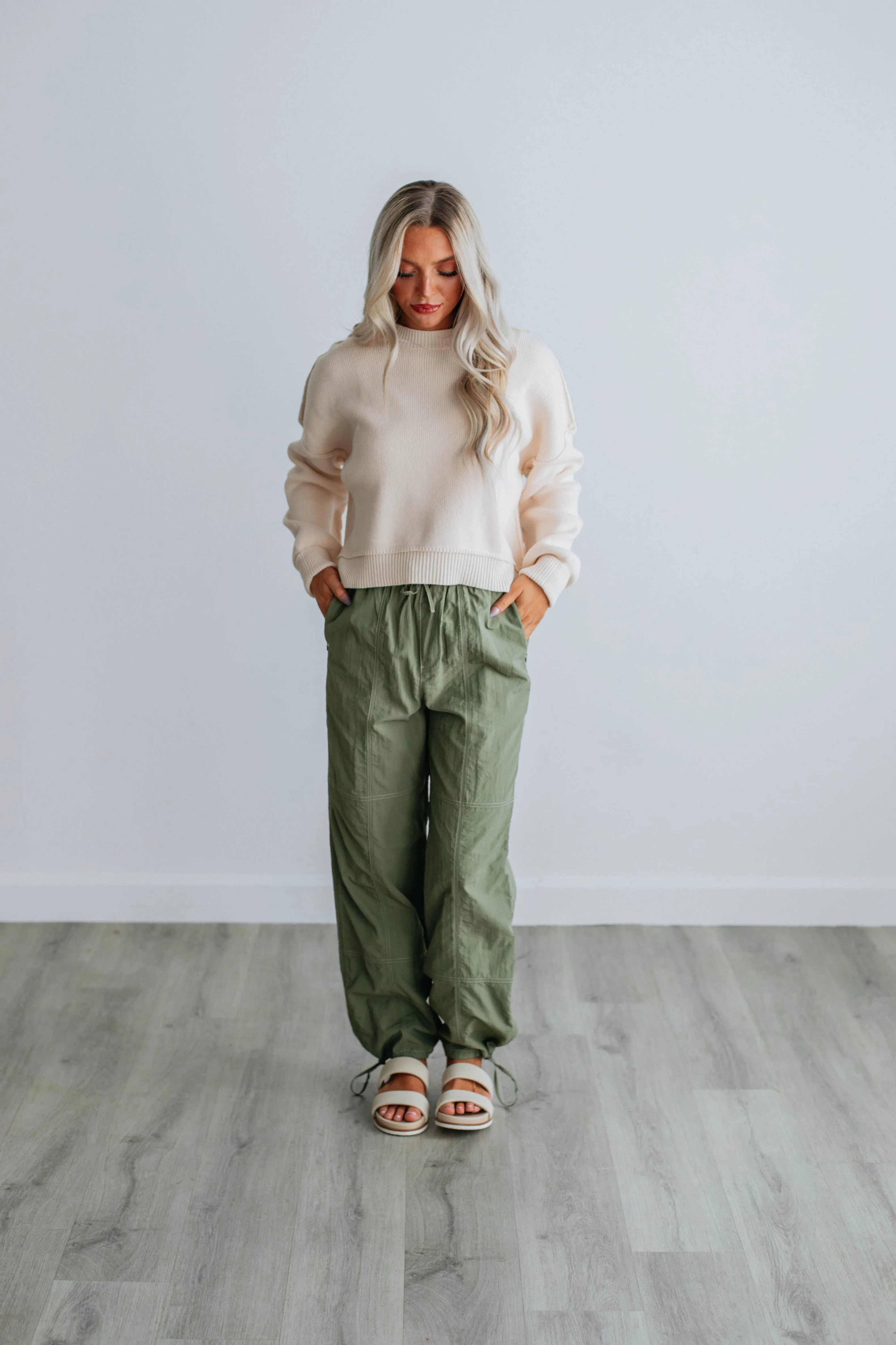 Embrie Sweater - Natural sold by Wild Oak Boutique product image thumbnail 2