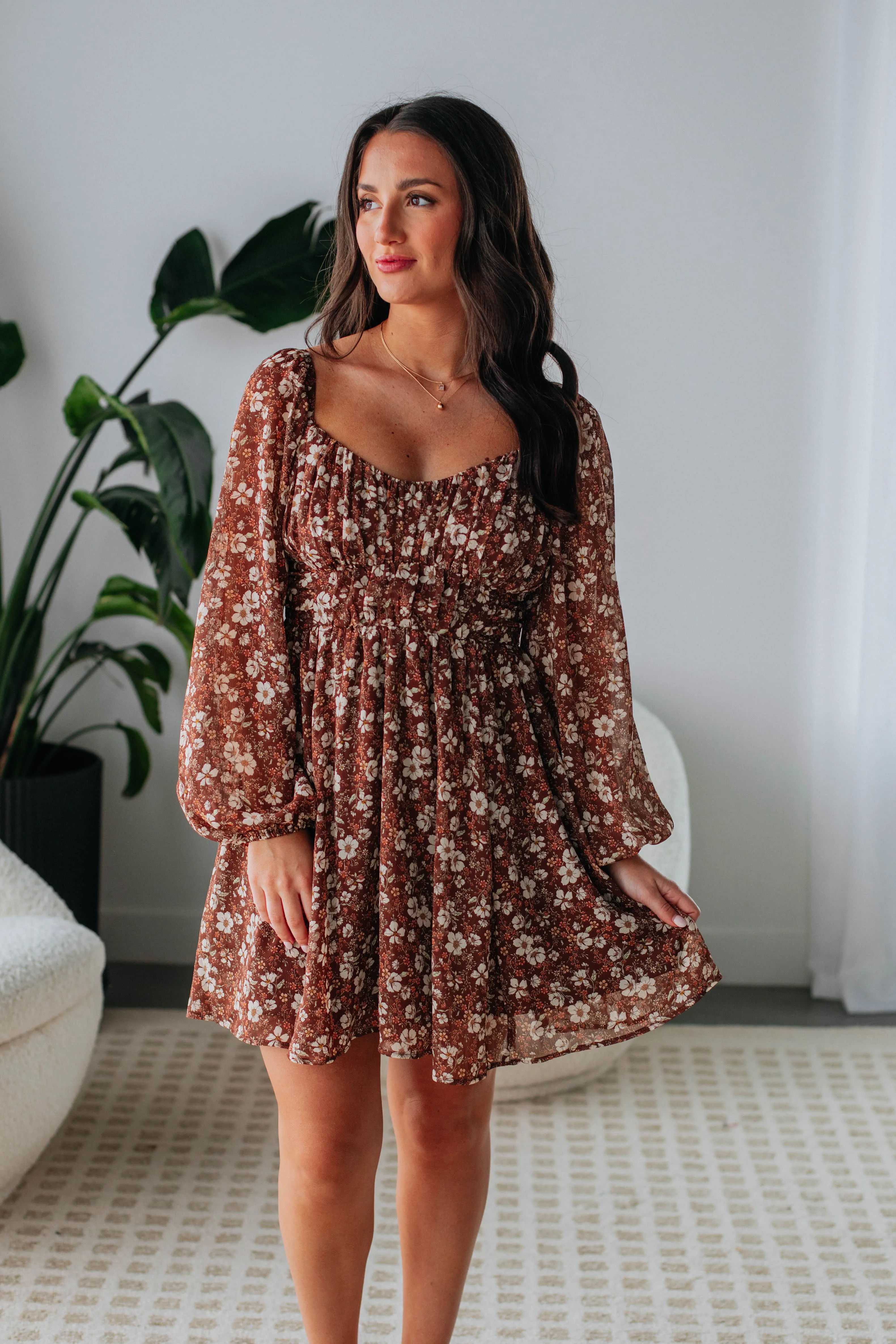 Kiah Floral Dress sold by Wild Oak Boutique product image thumbnail 2