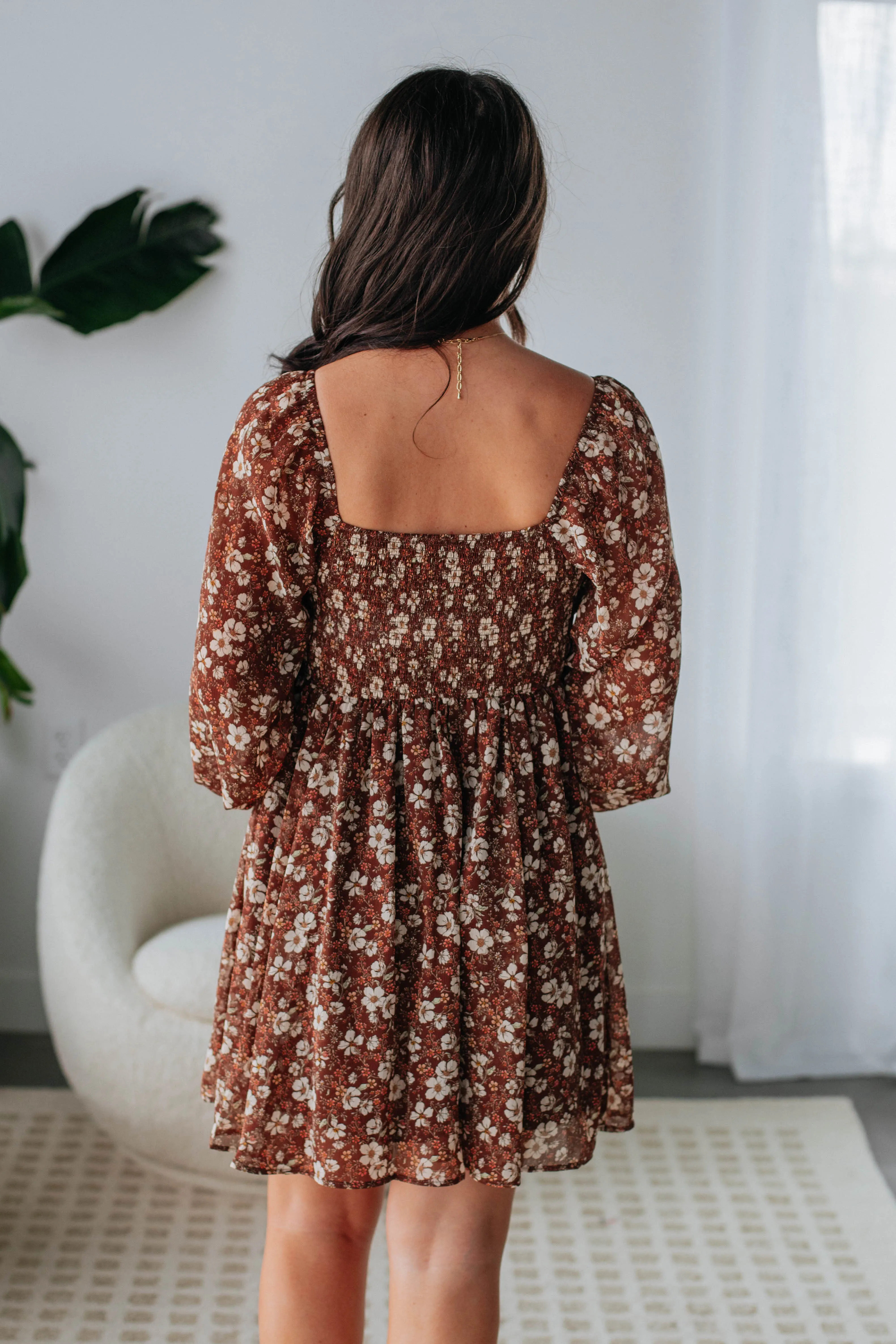 Kiah Floral Dress sold by Wild Oak Boutique product image thumbnail 5