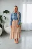 Lucianna Floral Midi Dress sold by Wild Oak Boutique