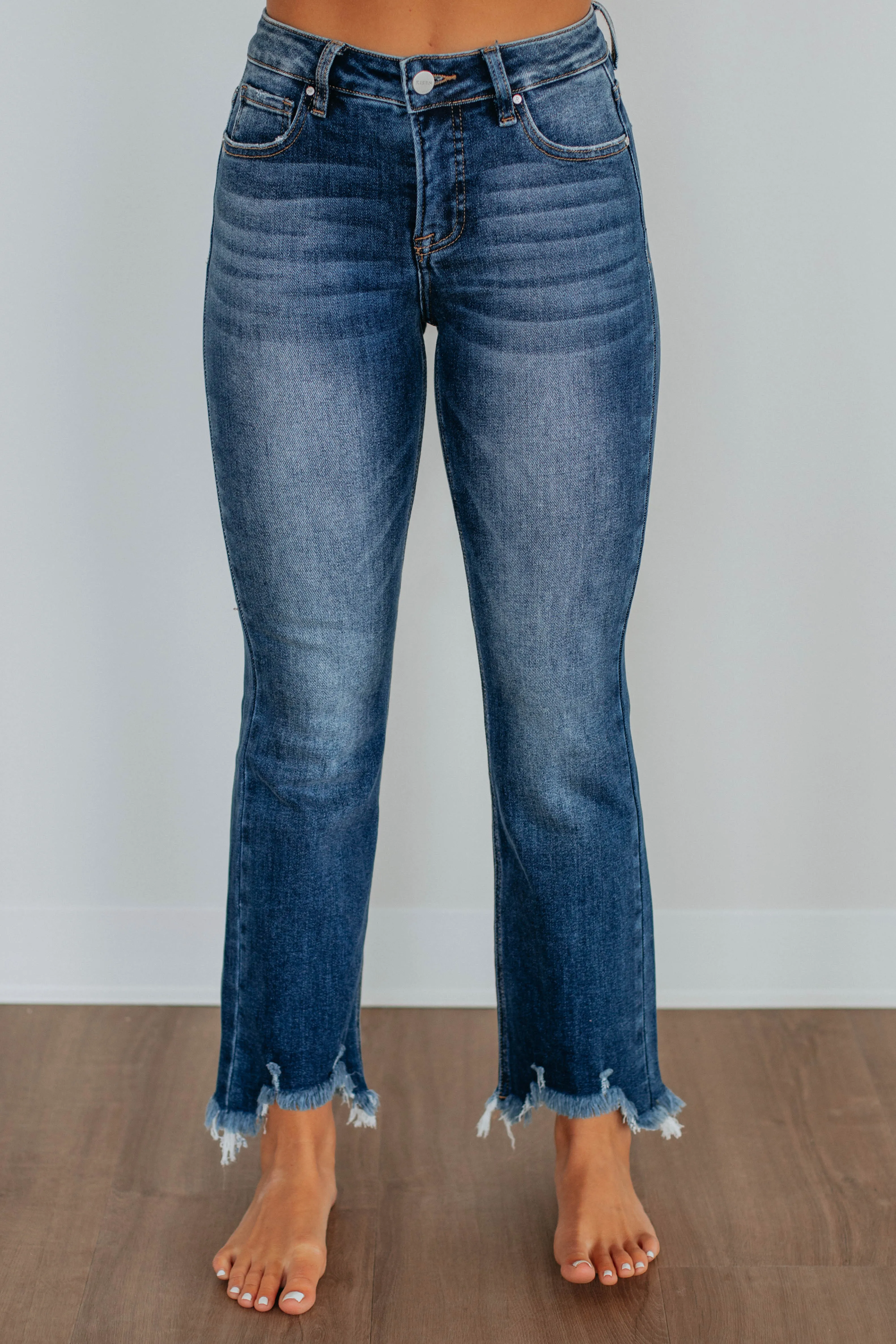 Neona Risen Jeans - Dark Wash sold by Wild Oak Boutique product image thumbnail 3