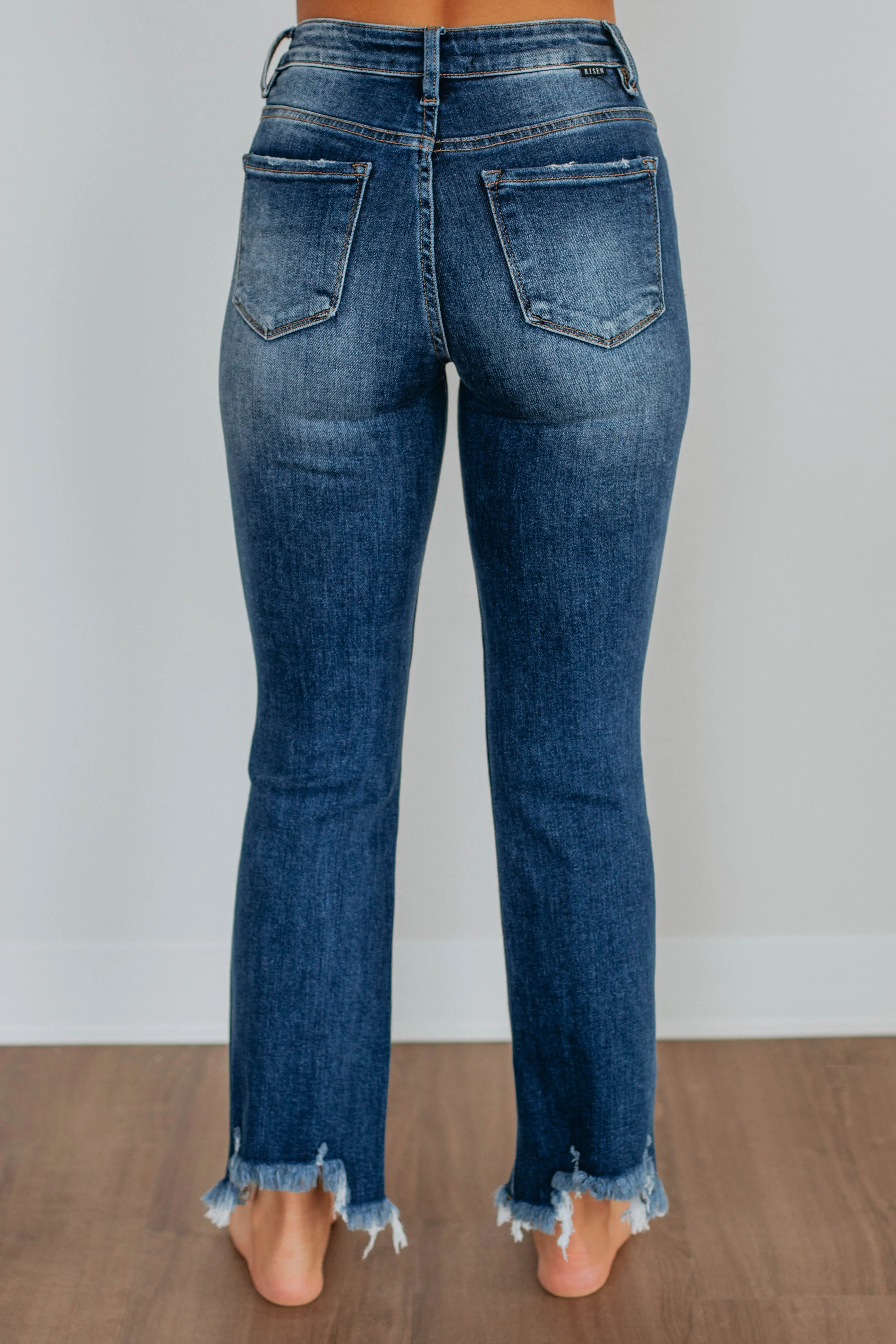 Neona Risen Jeans - Dark Wash sold by Wild Oak Boutique product image thumbnail 4