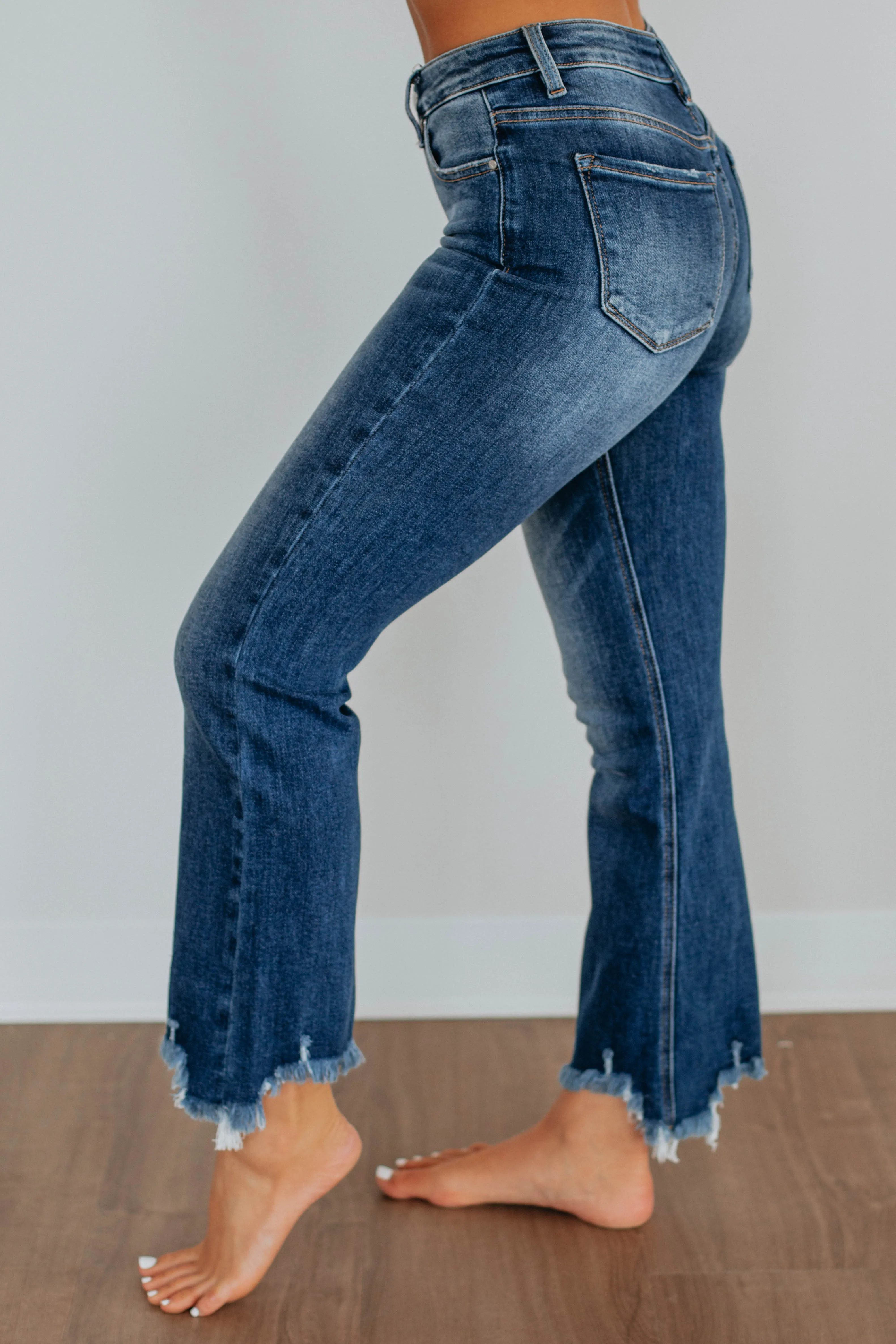 Neona Risen Jeans - Dark Wash sold by Wild Oak Boutique product image thumbnail 2