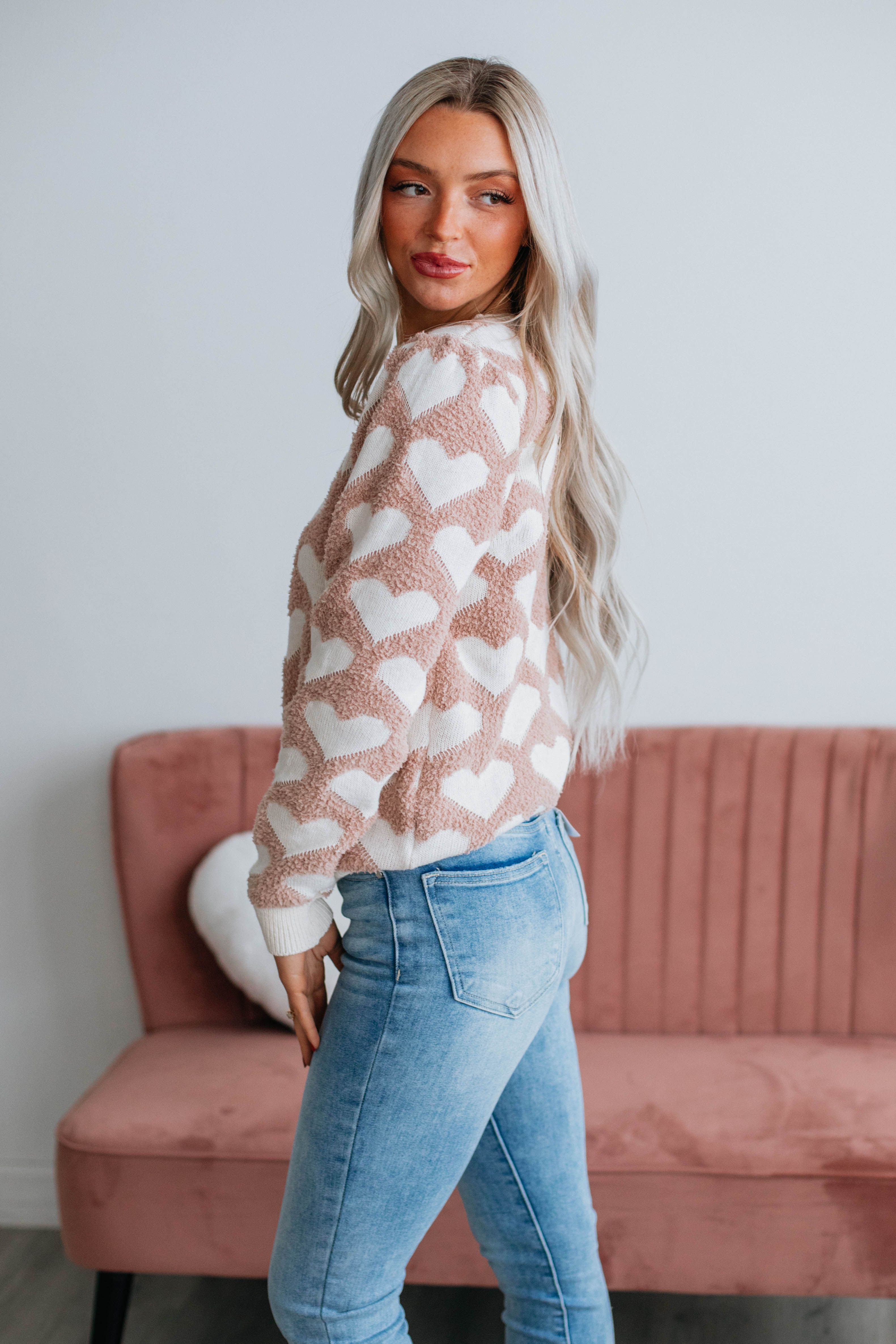 All Love Sweater - Sand sold by Wild Oak Boutique product image thumbnail 3
