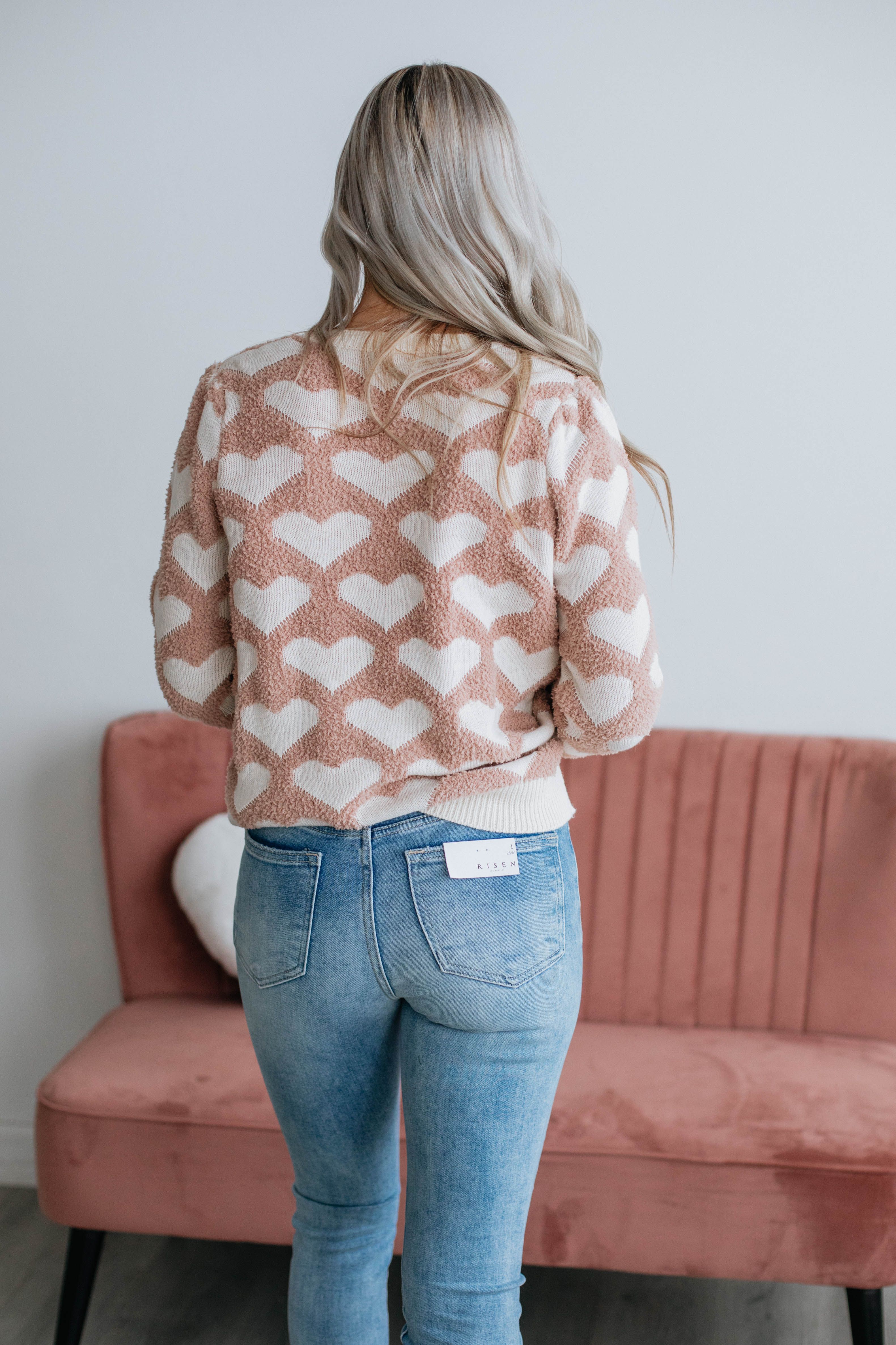 All Love Sweater - Sand sold by Wild Oak Boutique product image thumbnail 5