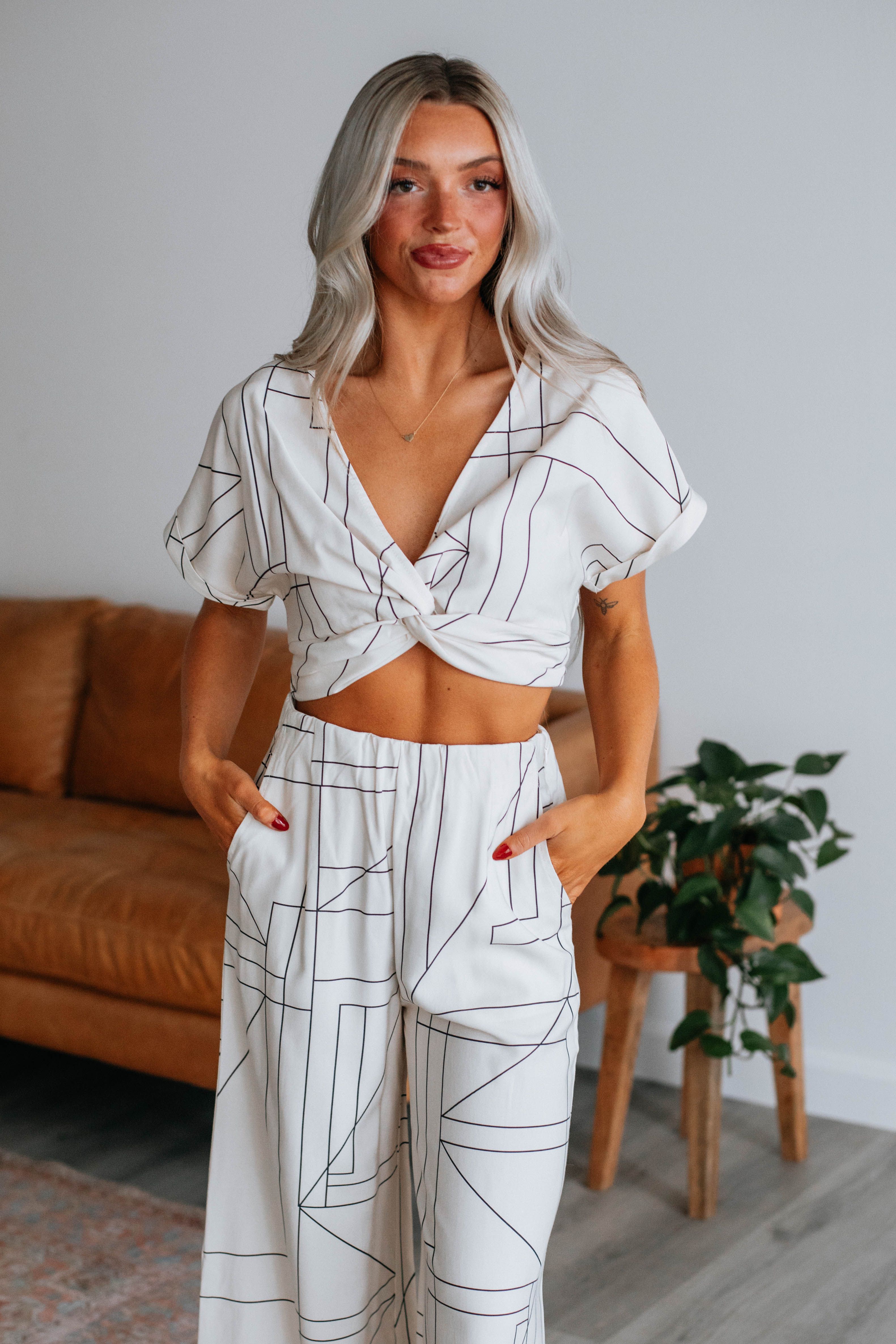 Nala Crop Top sold by Wild Oak Boutique product image thumbnail 3