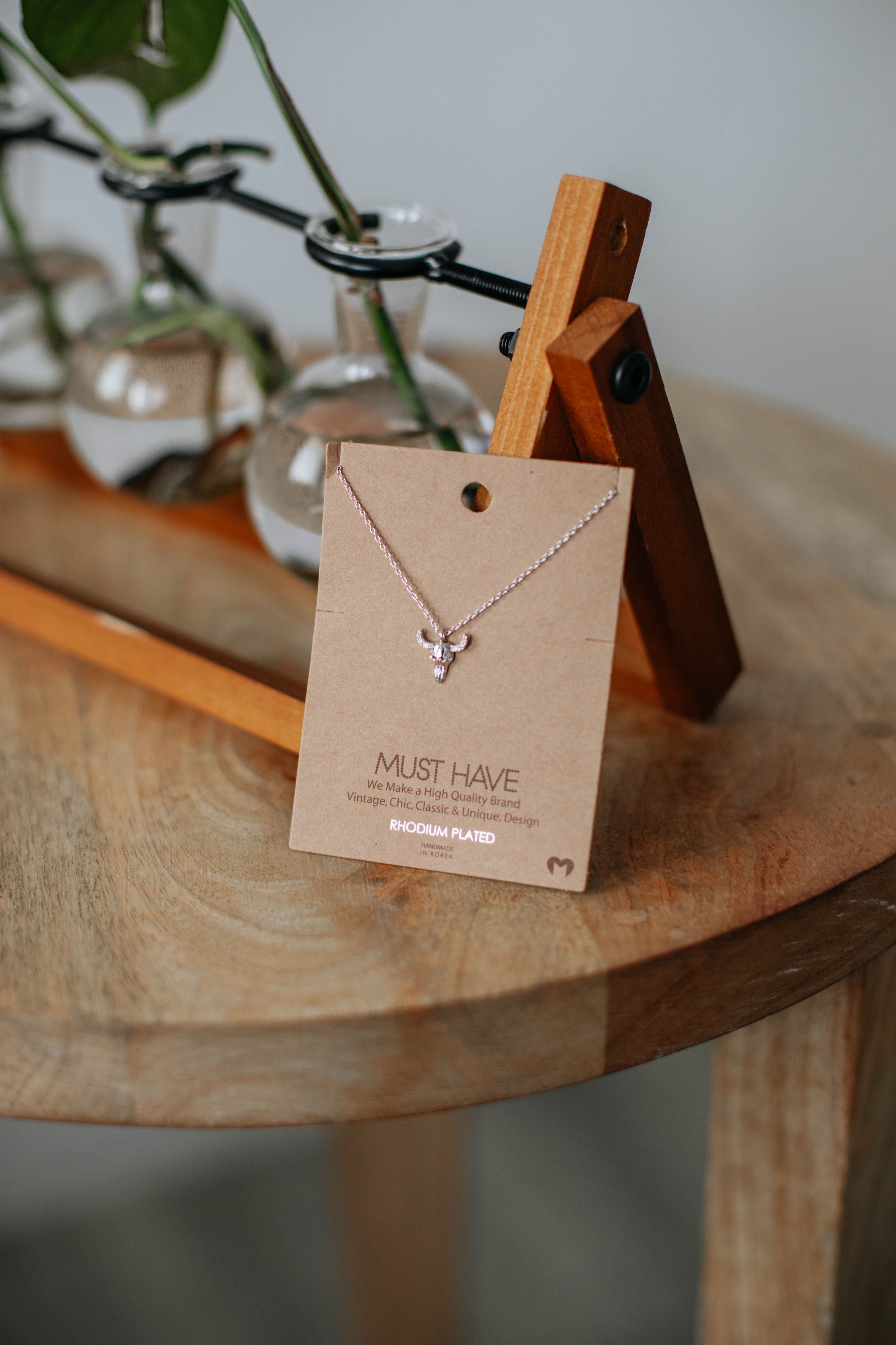 Jess Necklace - Silver sold by Wild Oak Boutique product image thumbnail 2