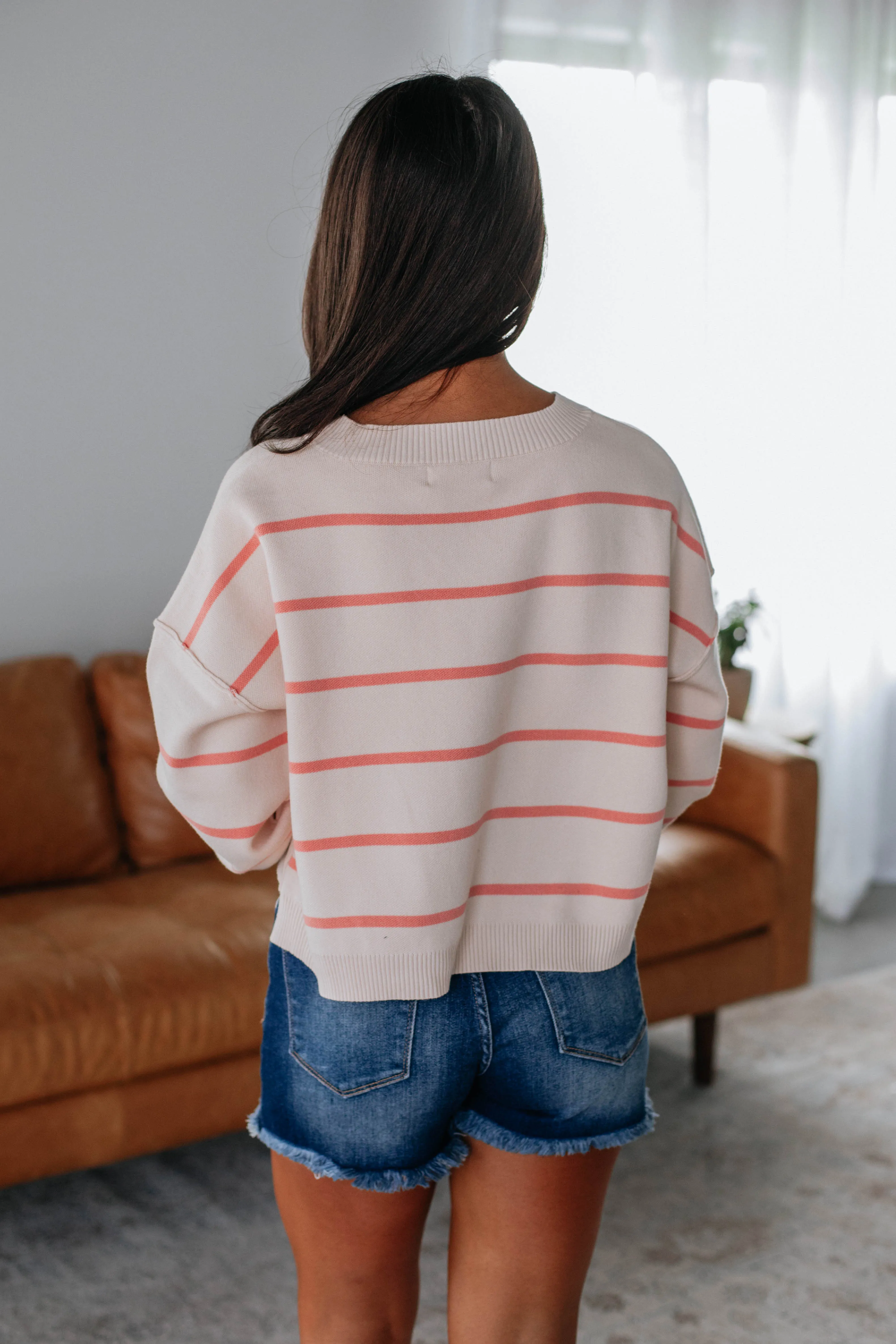 Laney Striped Sweater sold by Wild Oak Boutique product image thumbnail 5