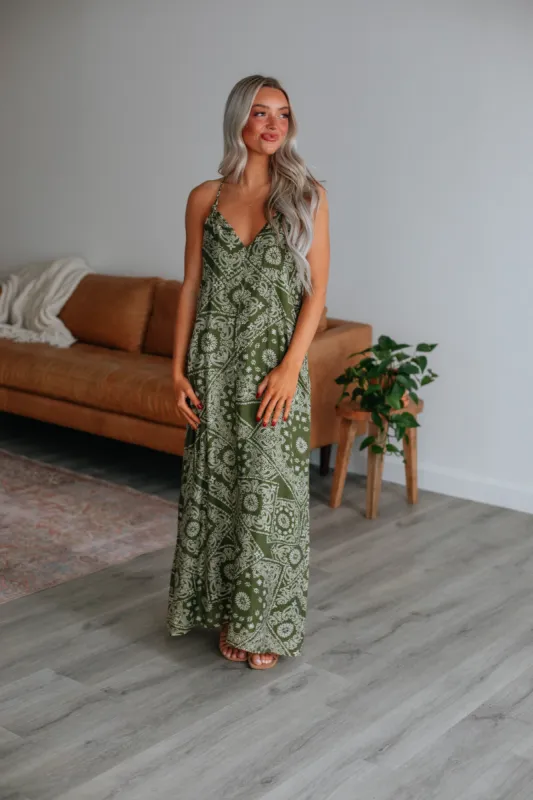 Marissa Maxi Dress sold by Wild Oak Boutique