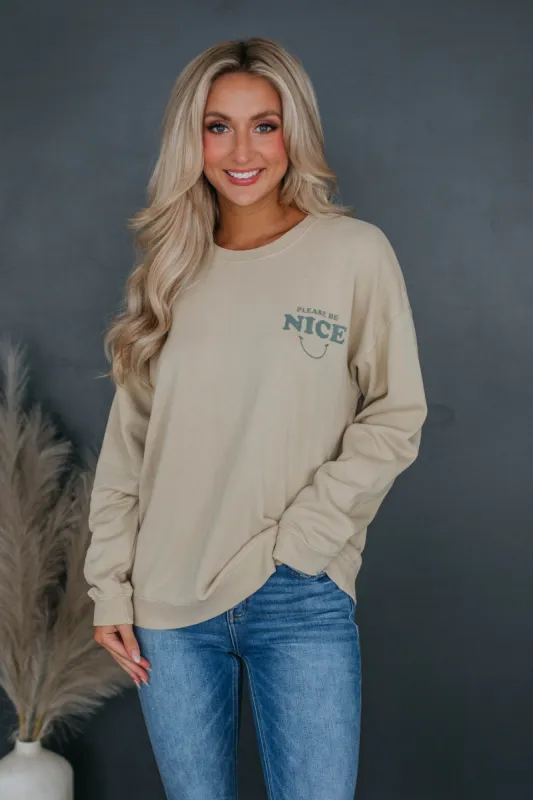 Have A Nice Day Crewneck sold by Wild Oak Boutique