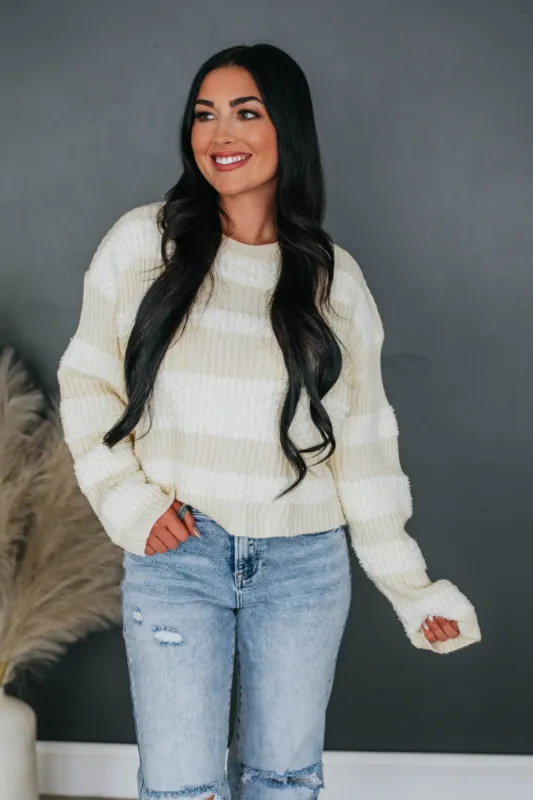Wyatt Textured Sweater sold by Wild Oak Boutique