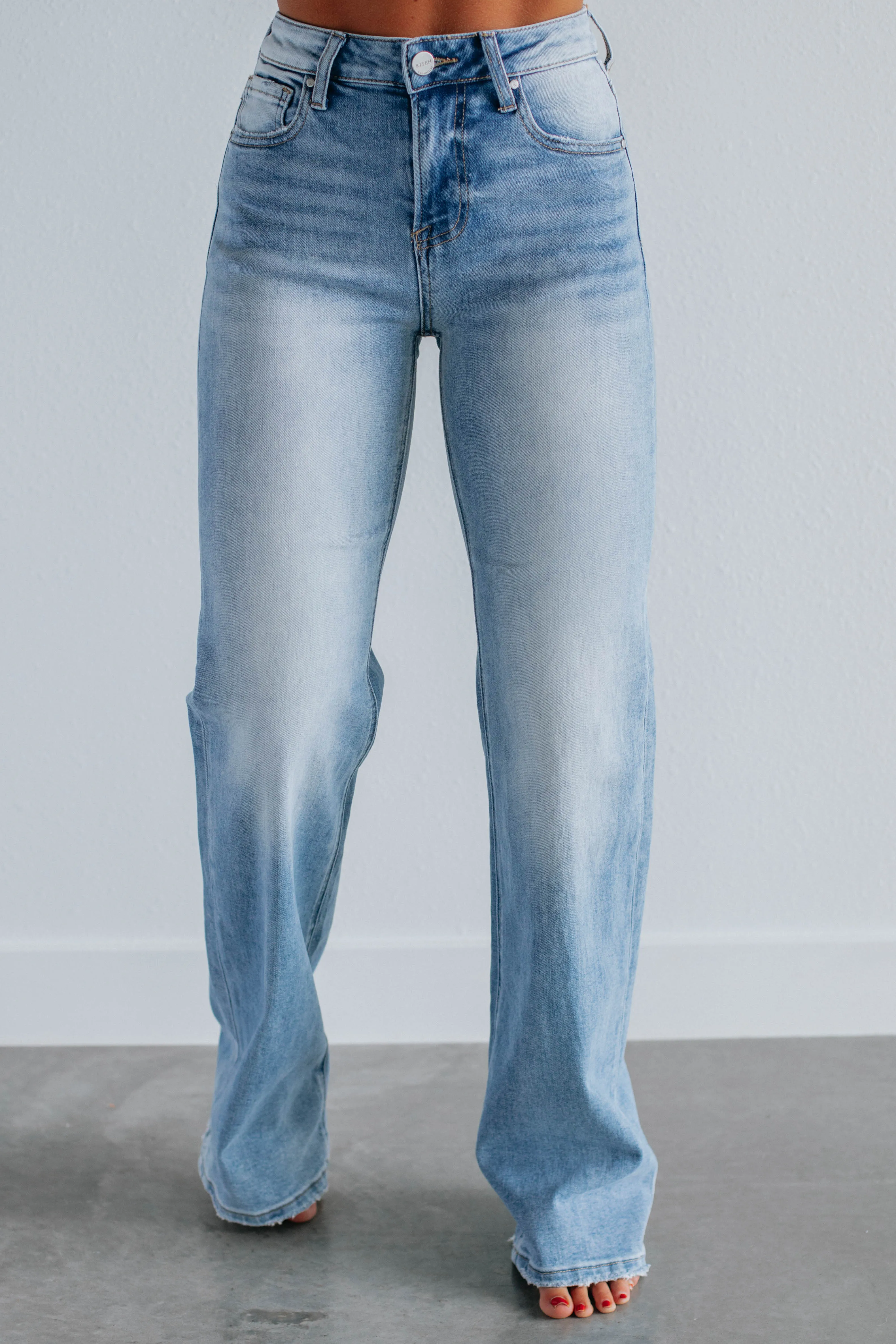 Jenea Risen Jeans - Medium Wash sold by Wild Oak Boutique