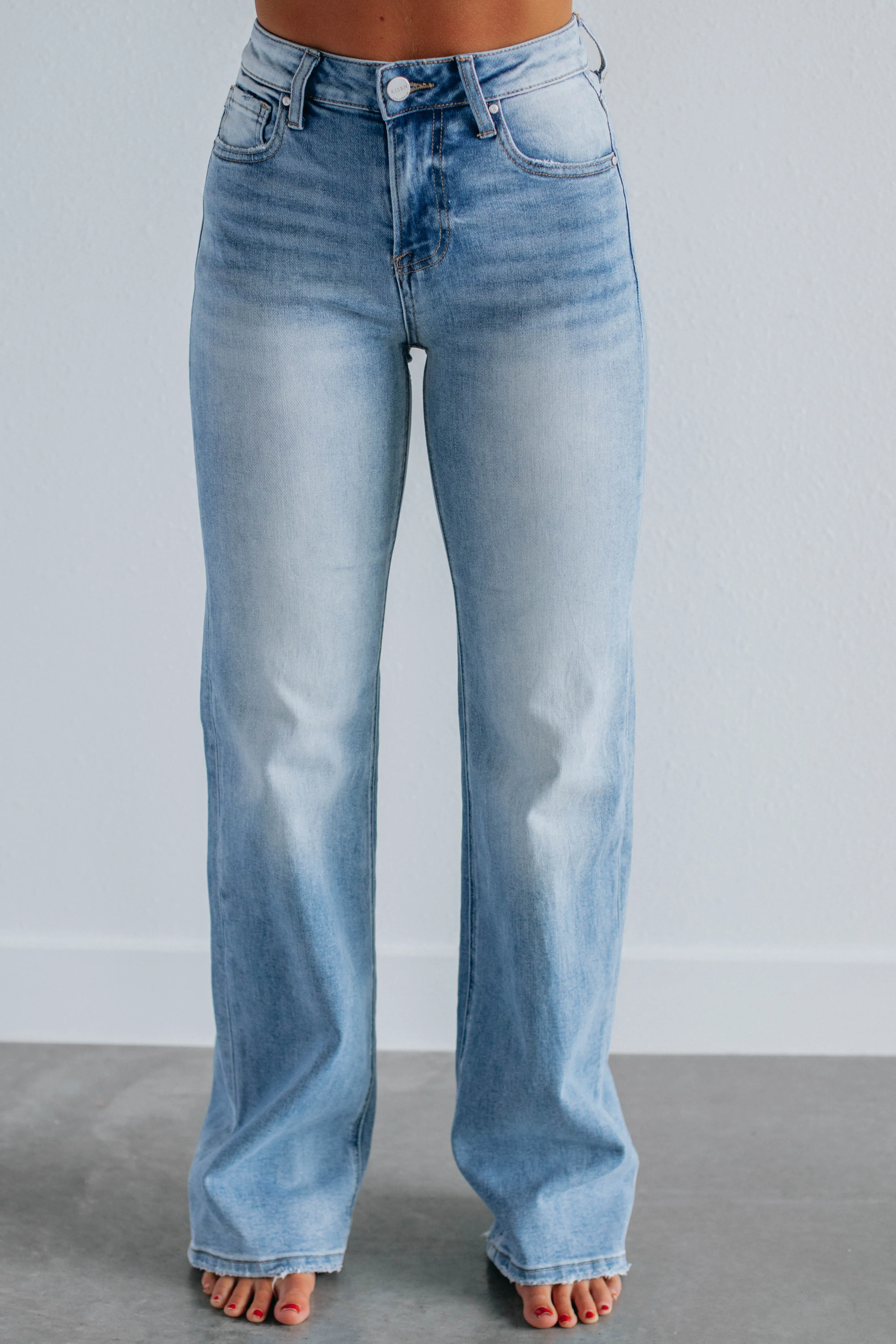 Jenea Risen Jeans - Medium Wash sold by Wild Oak Boutique product image thumbnail 4