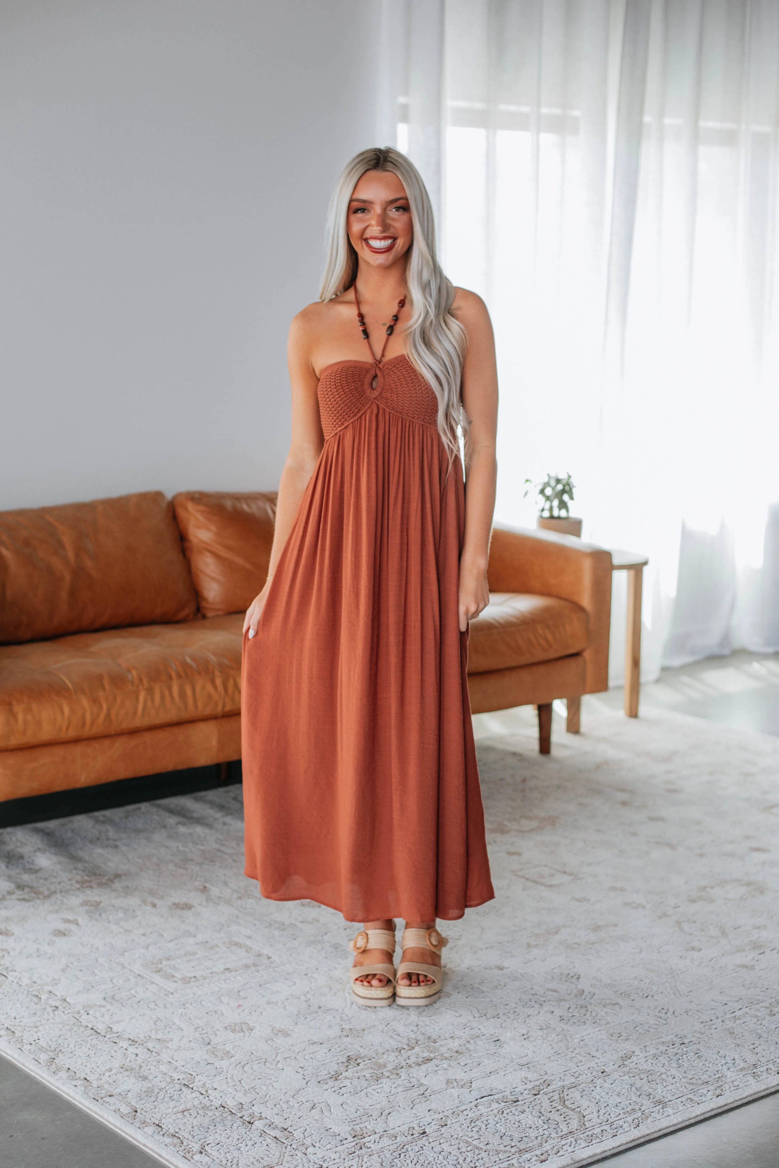 Sabrina Maxi Dress sold by Wild Oak Boutique