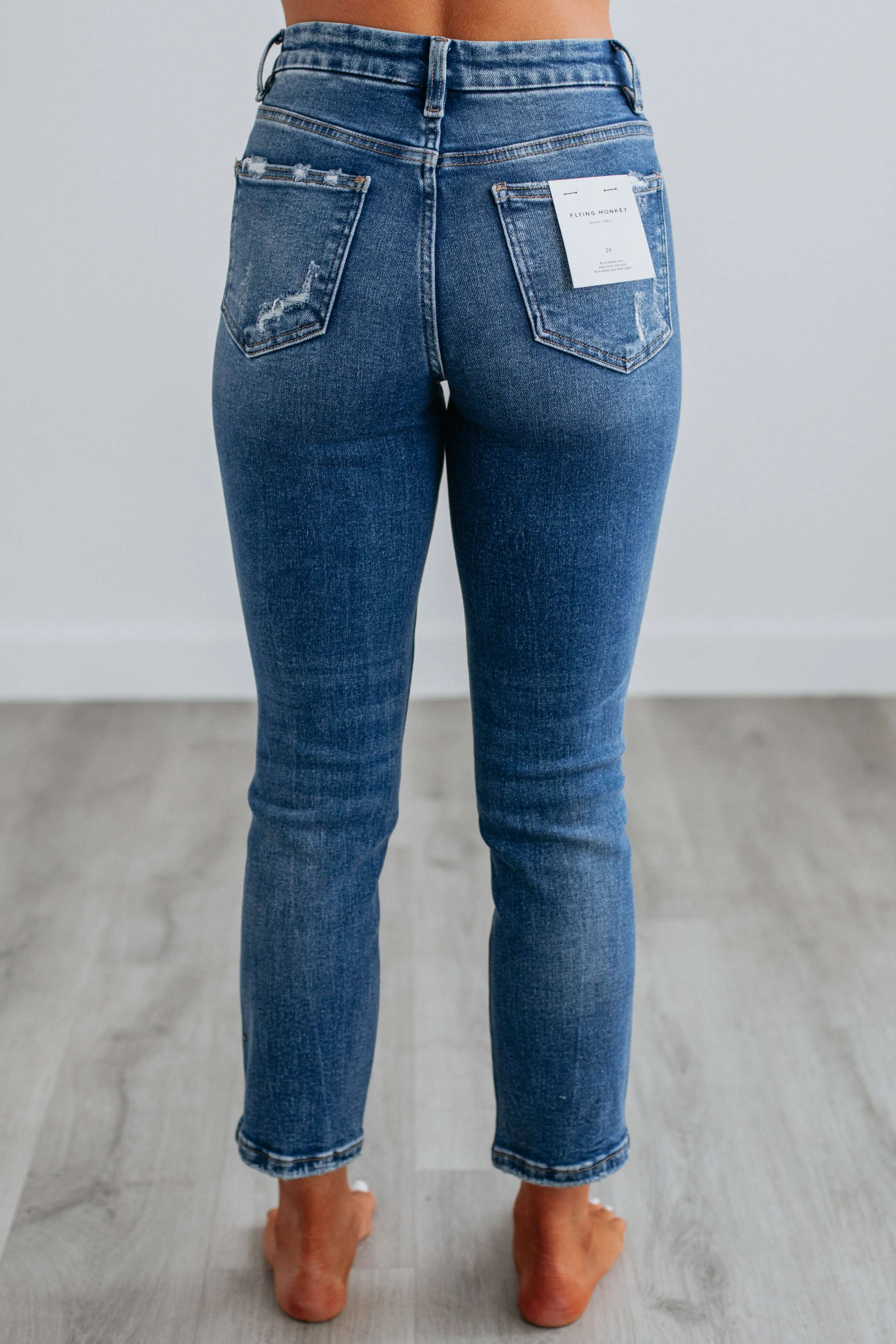 Lisha Flying Monkey Jeans sold by Wild Oak Boutique product image thumbnail 4