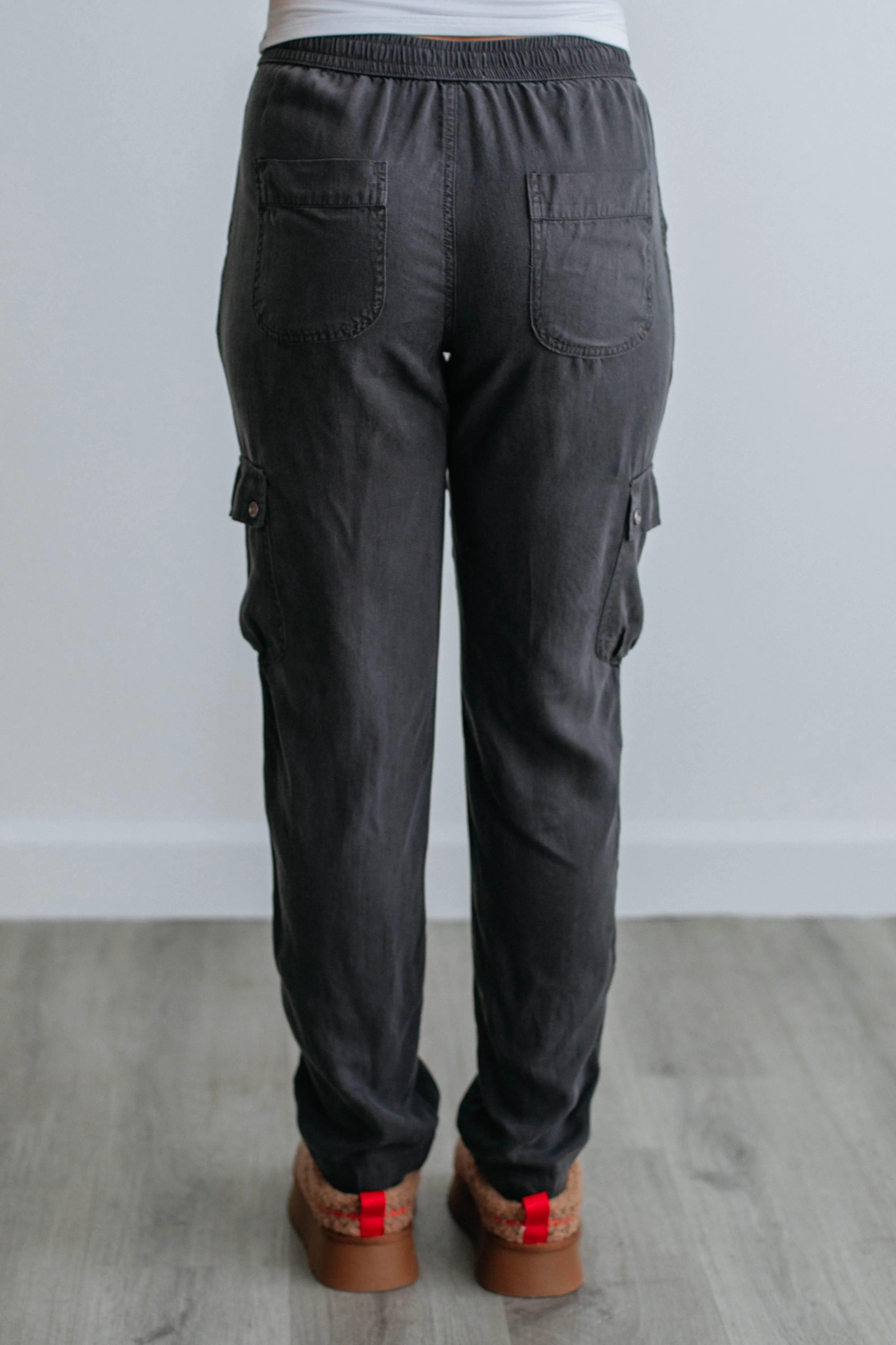 Sailor Cargo Pants - Charcoal sold by Wild Oak Boutique product image thumbnail 4