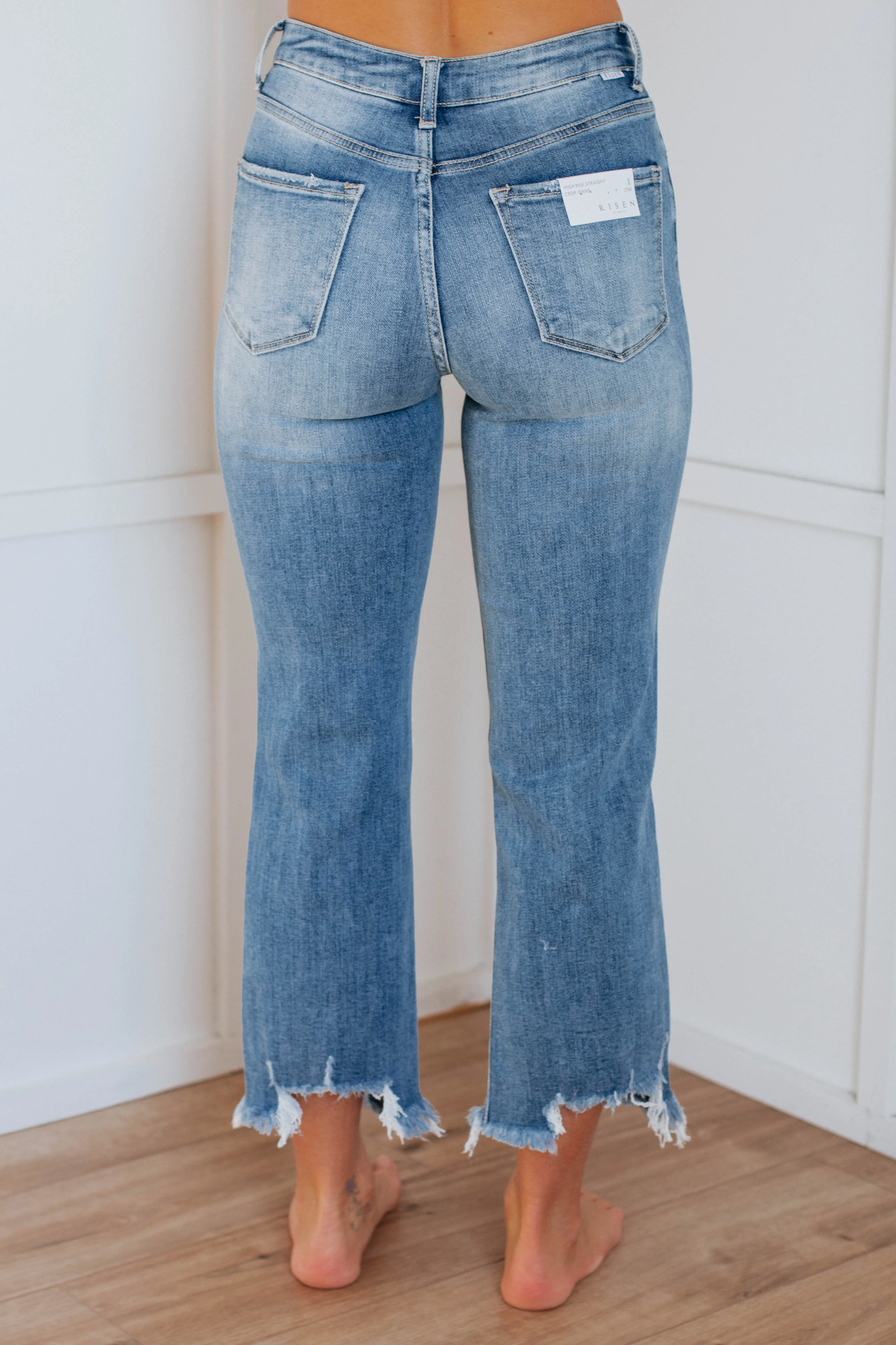 Rudy Risen Jeans - Medium Wash sold by Wild Oak Boutique product image thumbnail 4