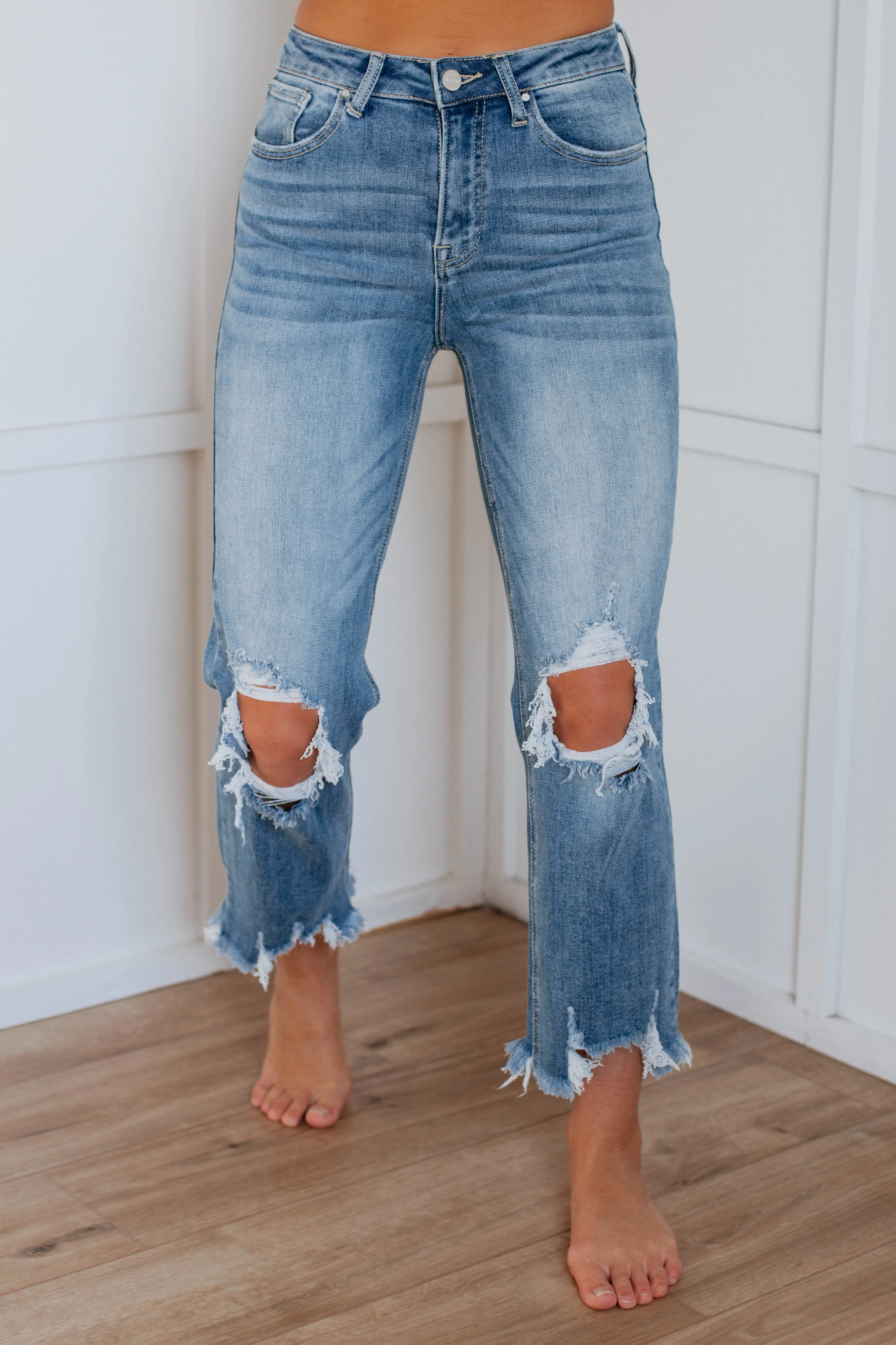 Rudy Risen Jeans - Medium Wash sold by Wild Oak Boutique