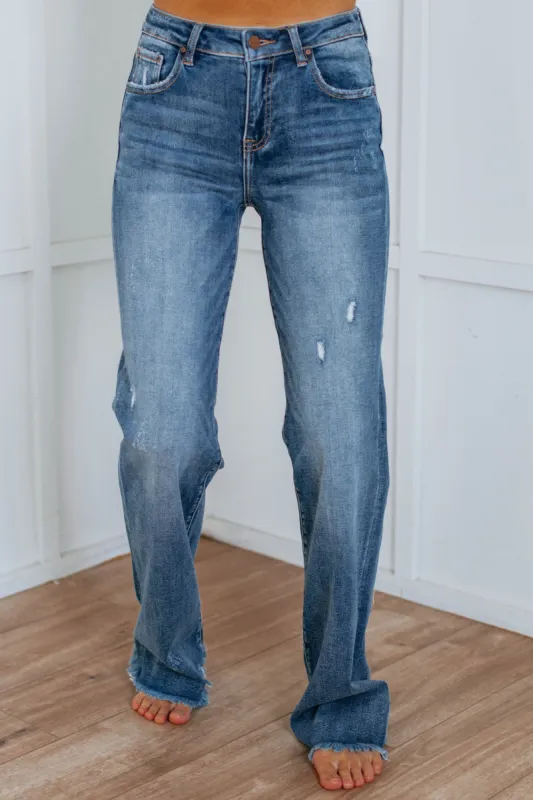 Aemi Risen Jeans - Medium Wash sold by Wild Oak Boutique