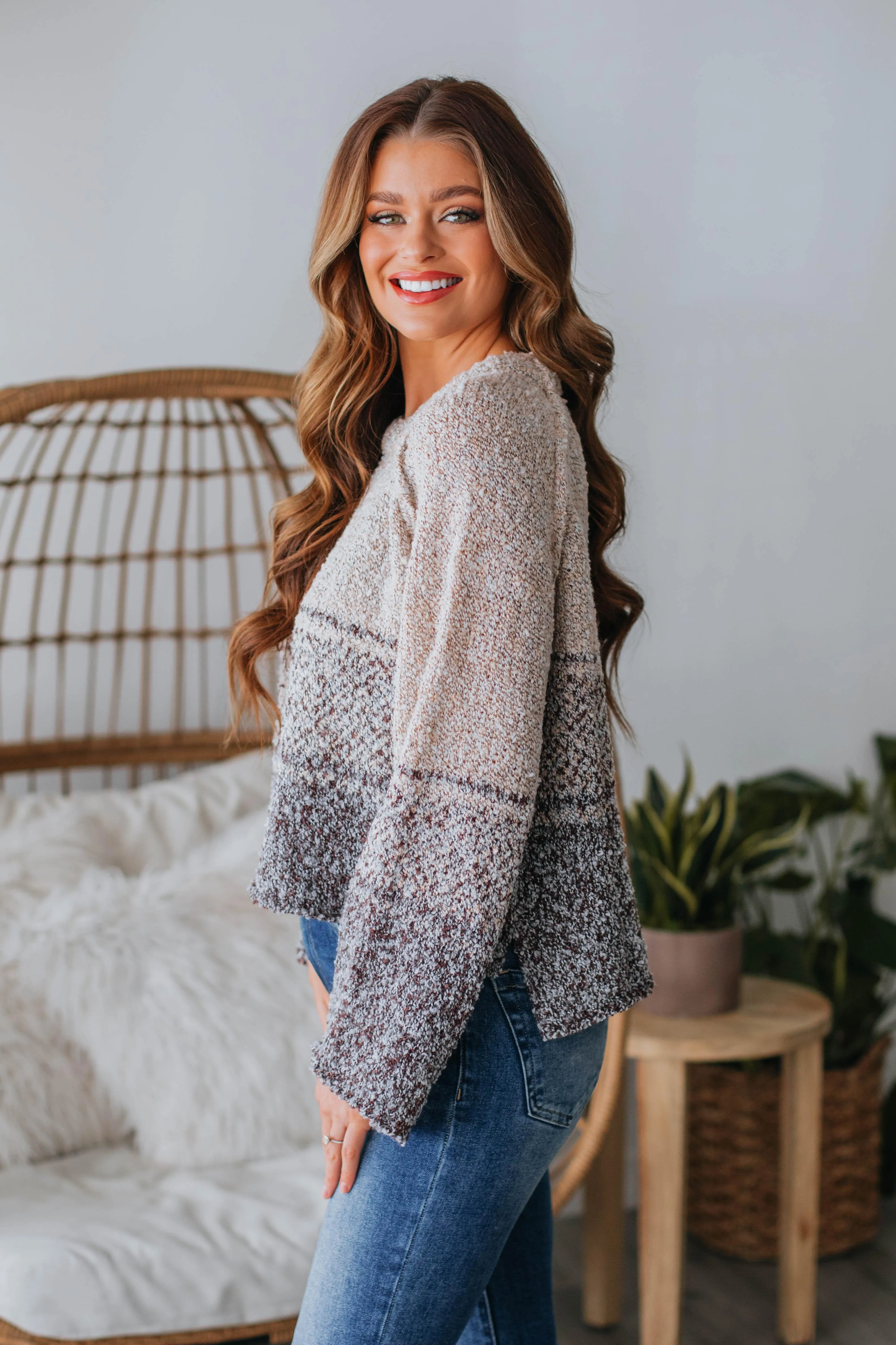 Jovie Sweater - Oat Mix sold by Wild Oak Boutique product image thumbnail 4