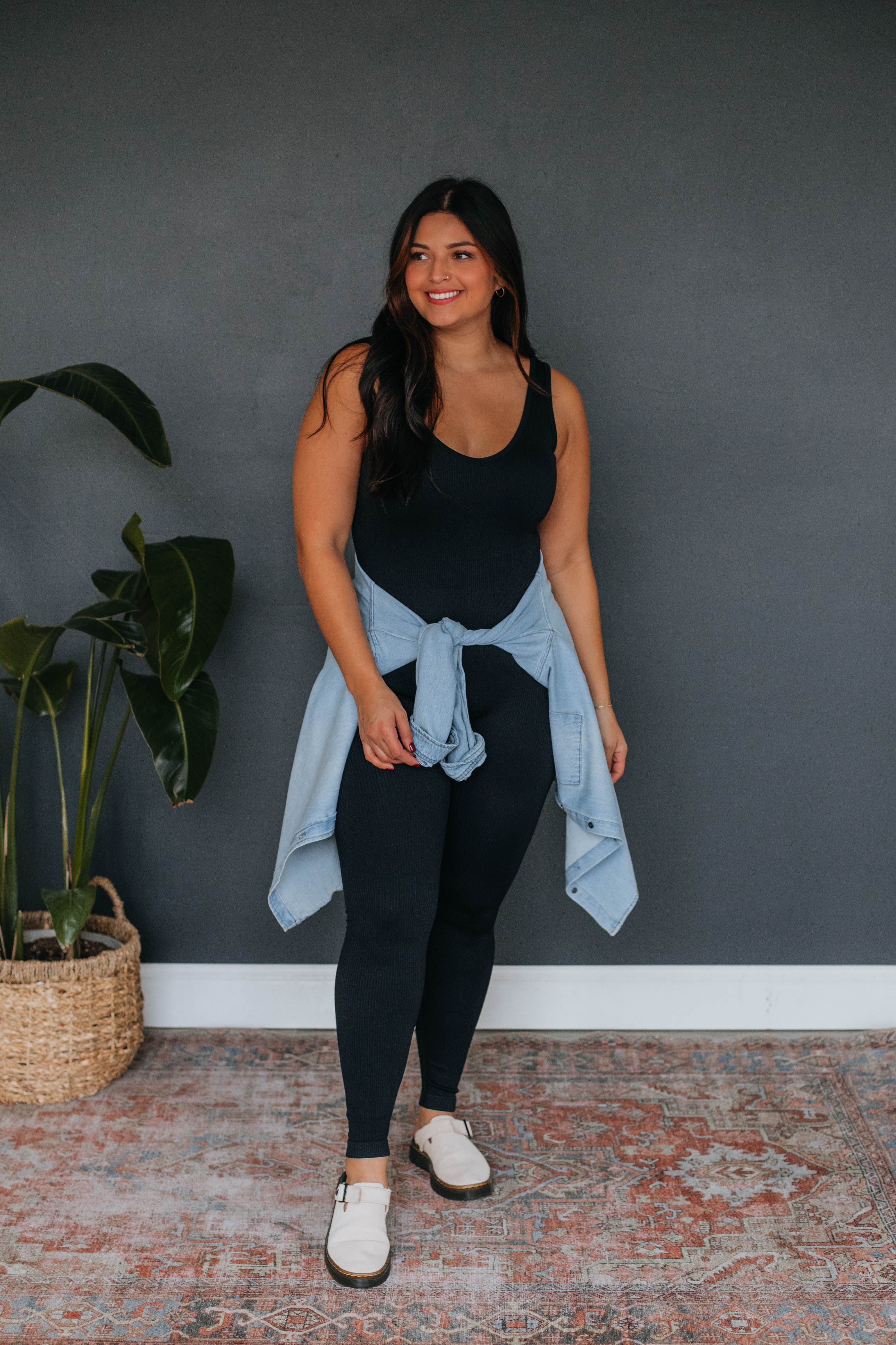 Amrie Ribbed Jumpsuit sold by Wild Oak Boutique product image thumbnail 3