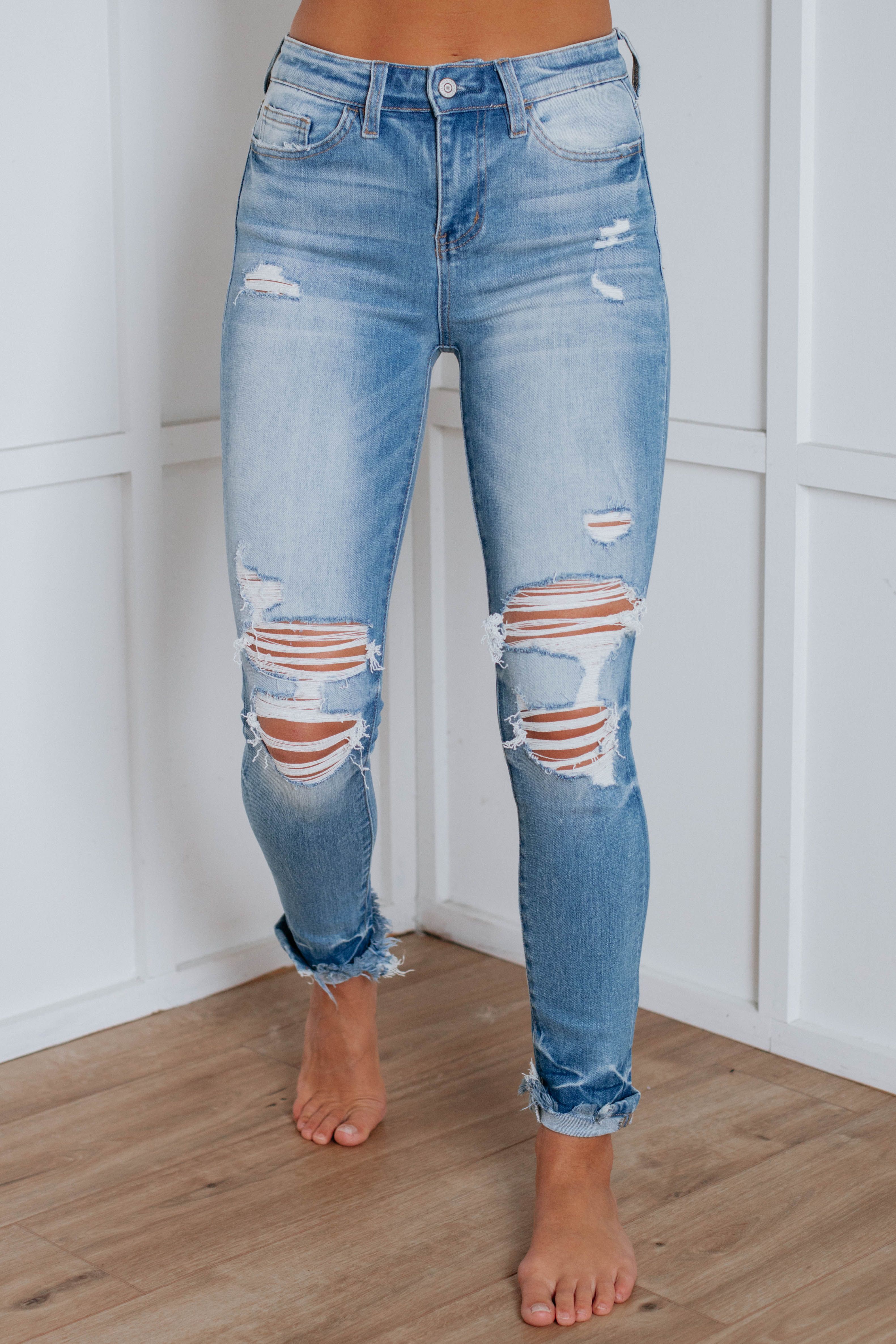 Kenley Flying Monkey Jeans sold by Wild Oak Boutique