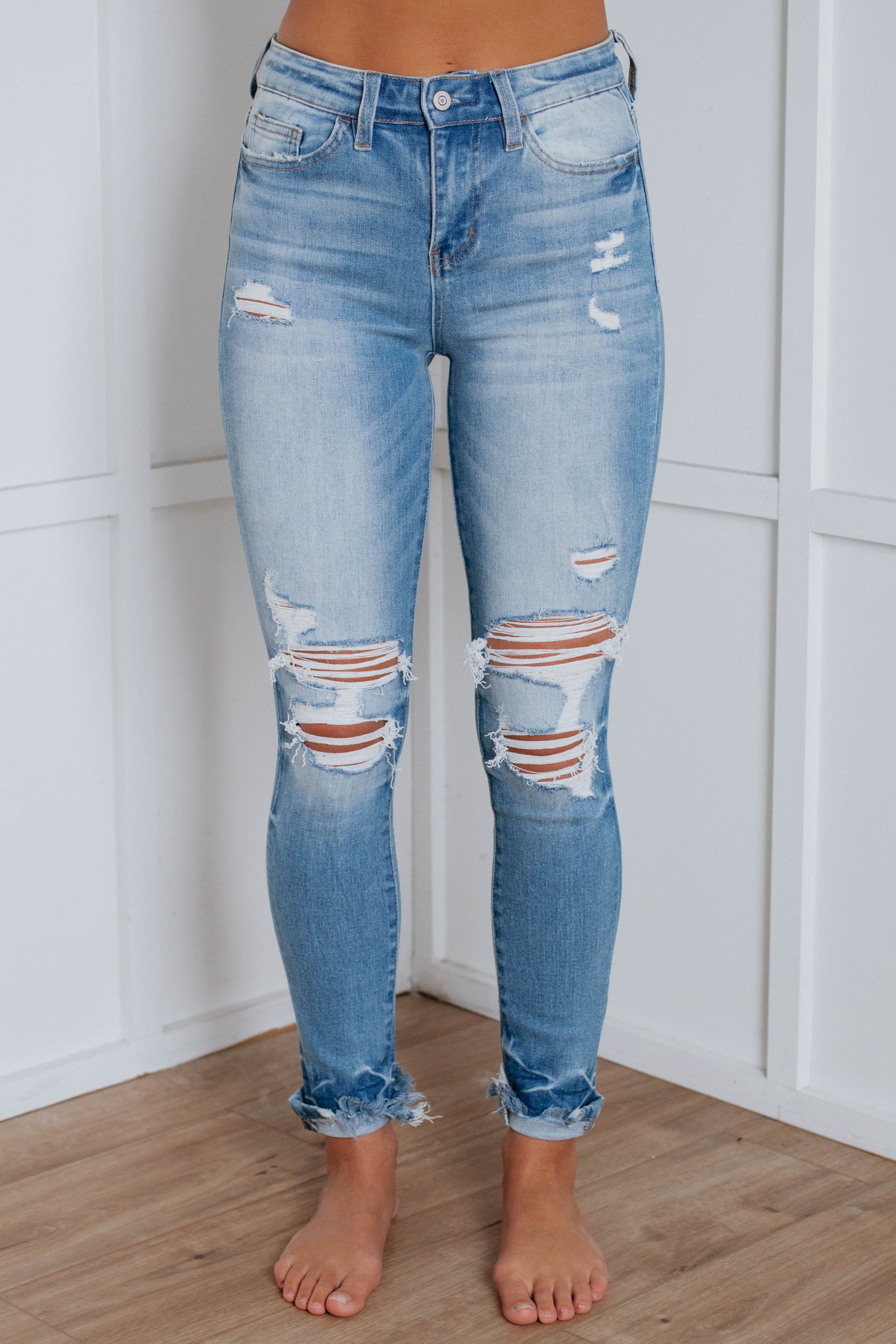 Kenley Flying Monkey Jeans sold by Wild Oak Boutique product image thumbnail 3