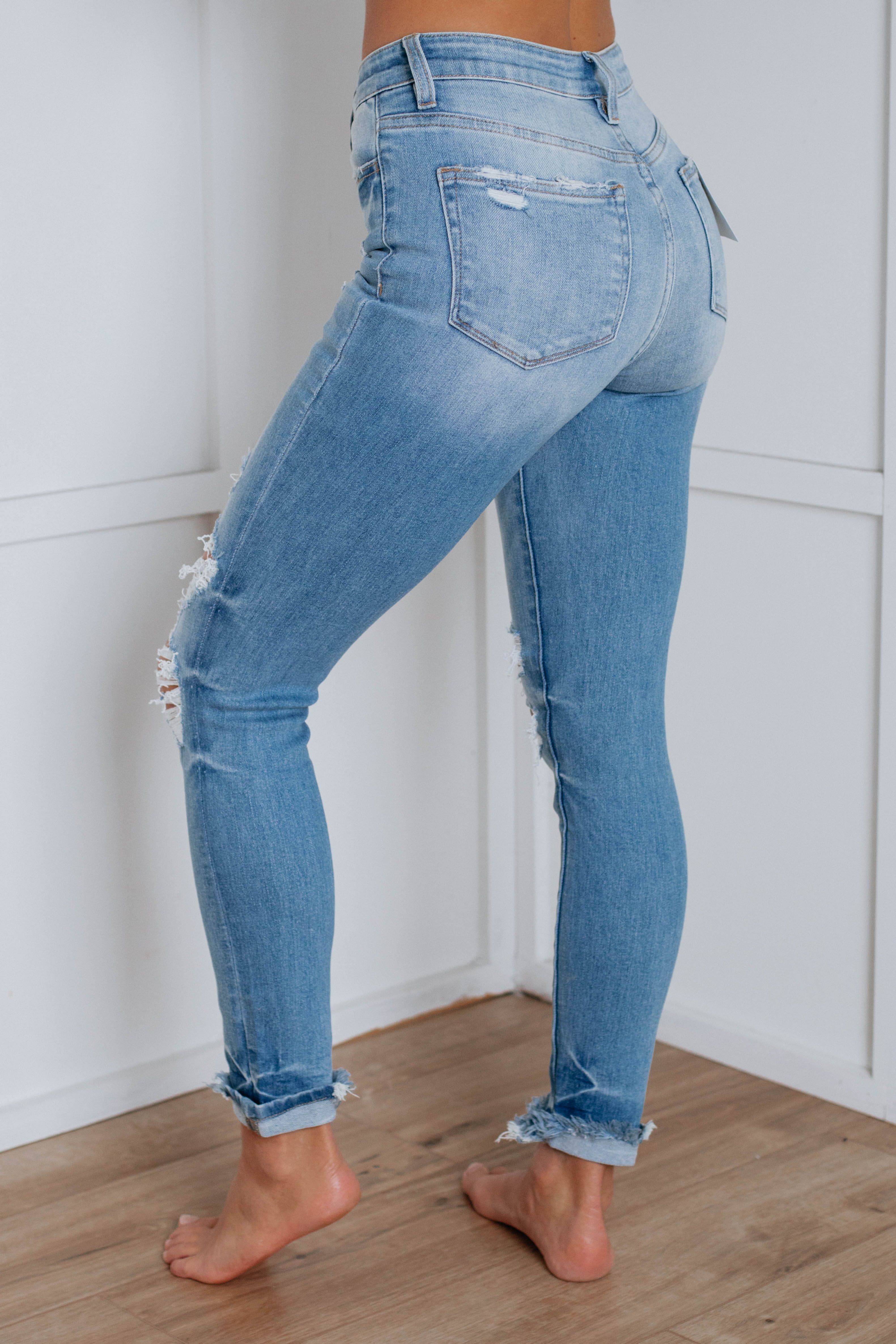 Kenley Flying Monkey Jeans sold by Wild Oak Boutique product image thumbnail 2