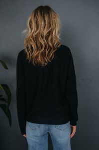 Brylee Lightweight Sweater - Black sold by Wild Oak Boutique