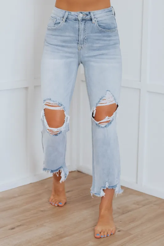 Rudy Risen Jeans - Light Wash sold by Wild Oak Boutique