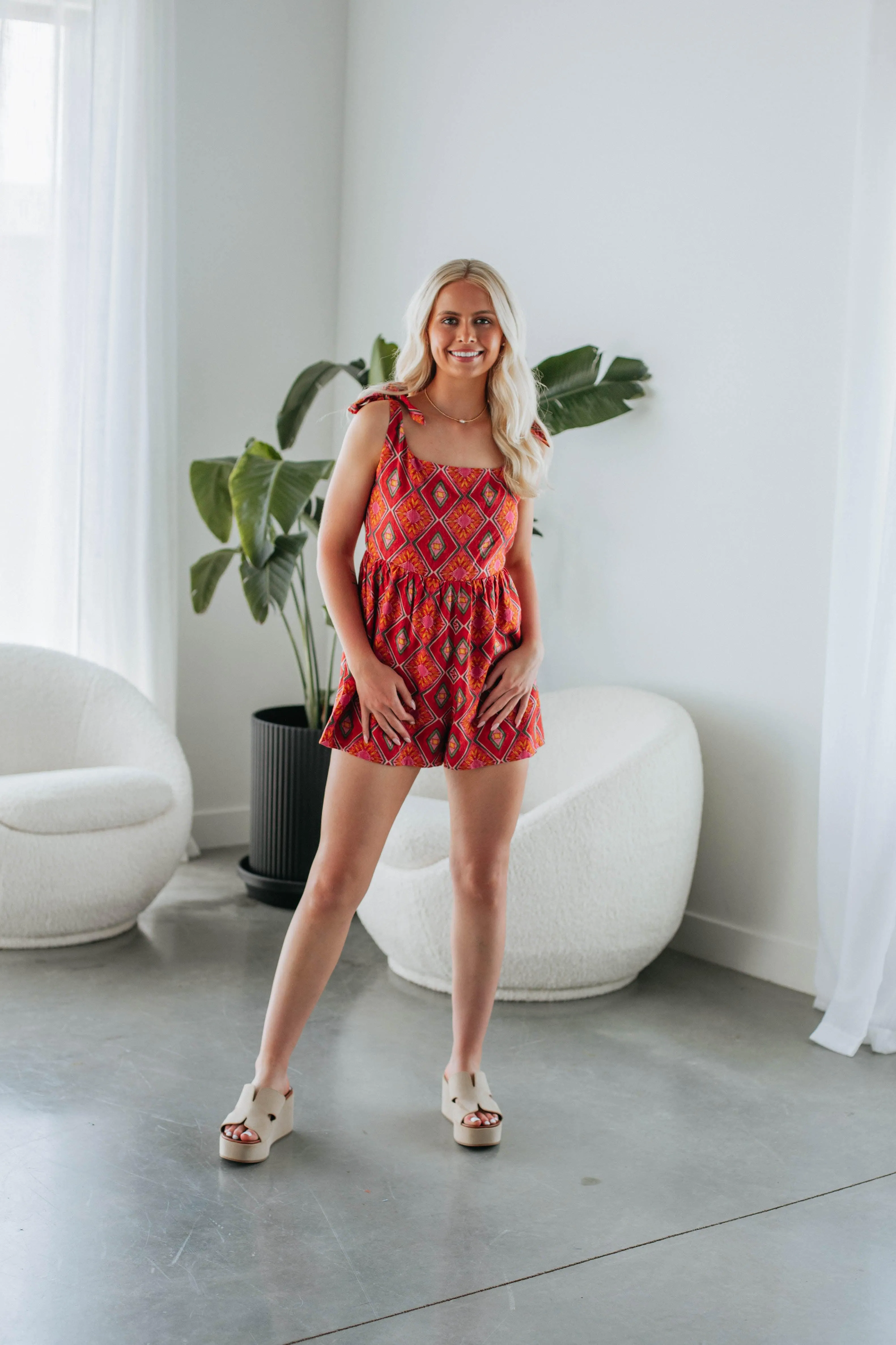 Karena Romper sold by Wild Oak Boutique product image thumbnail 3