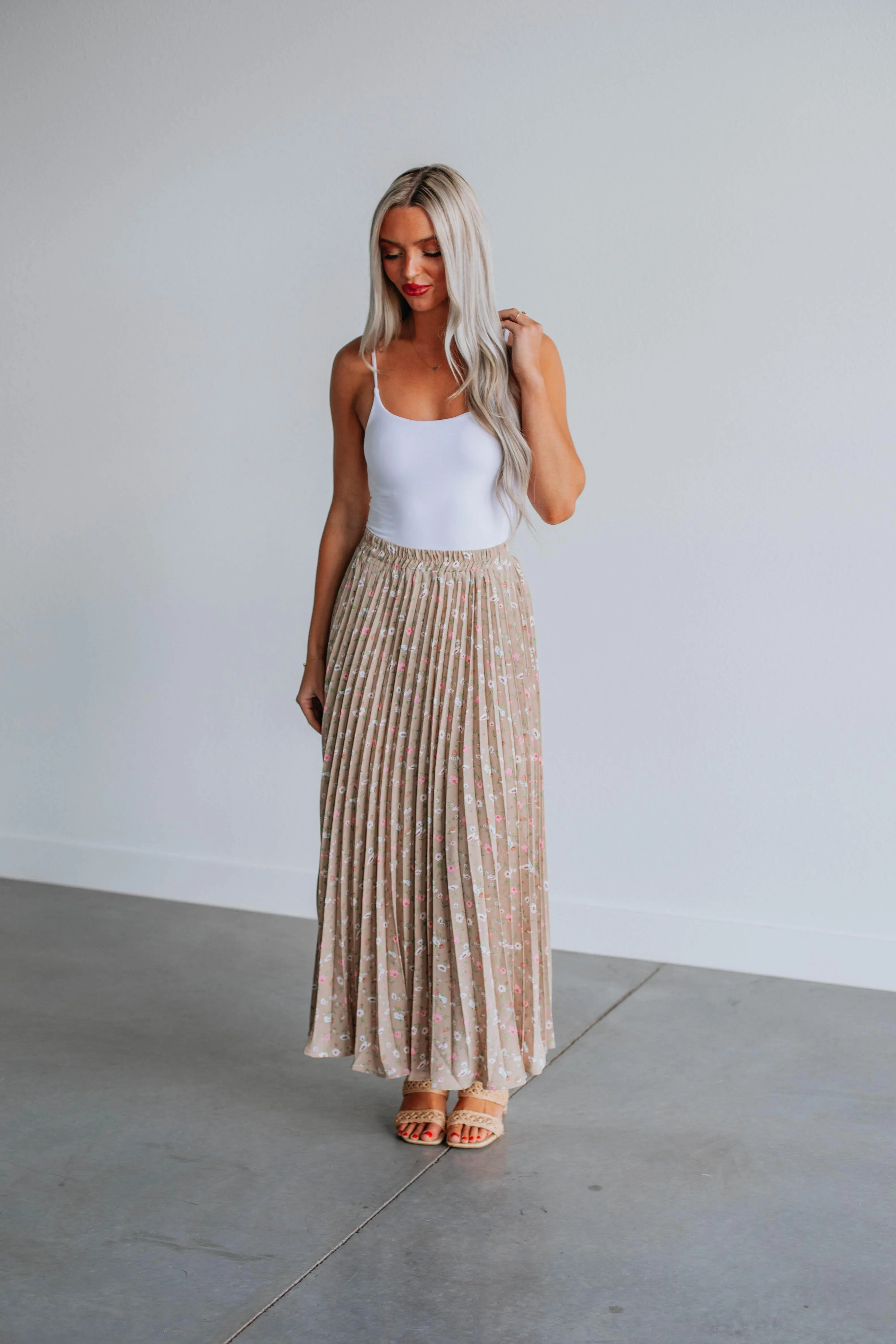 Julia Maxi Skirt - Hazelnut sold by Wild Oak Boutique product image thumbnail 5