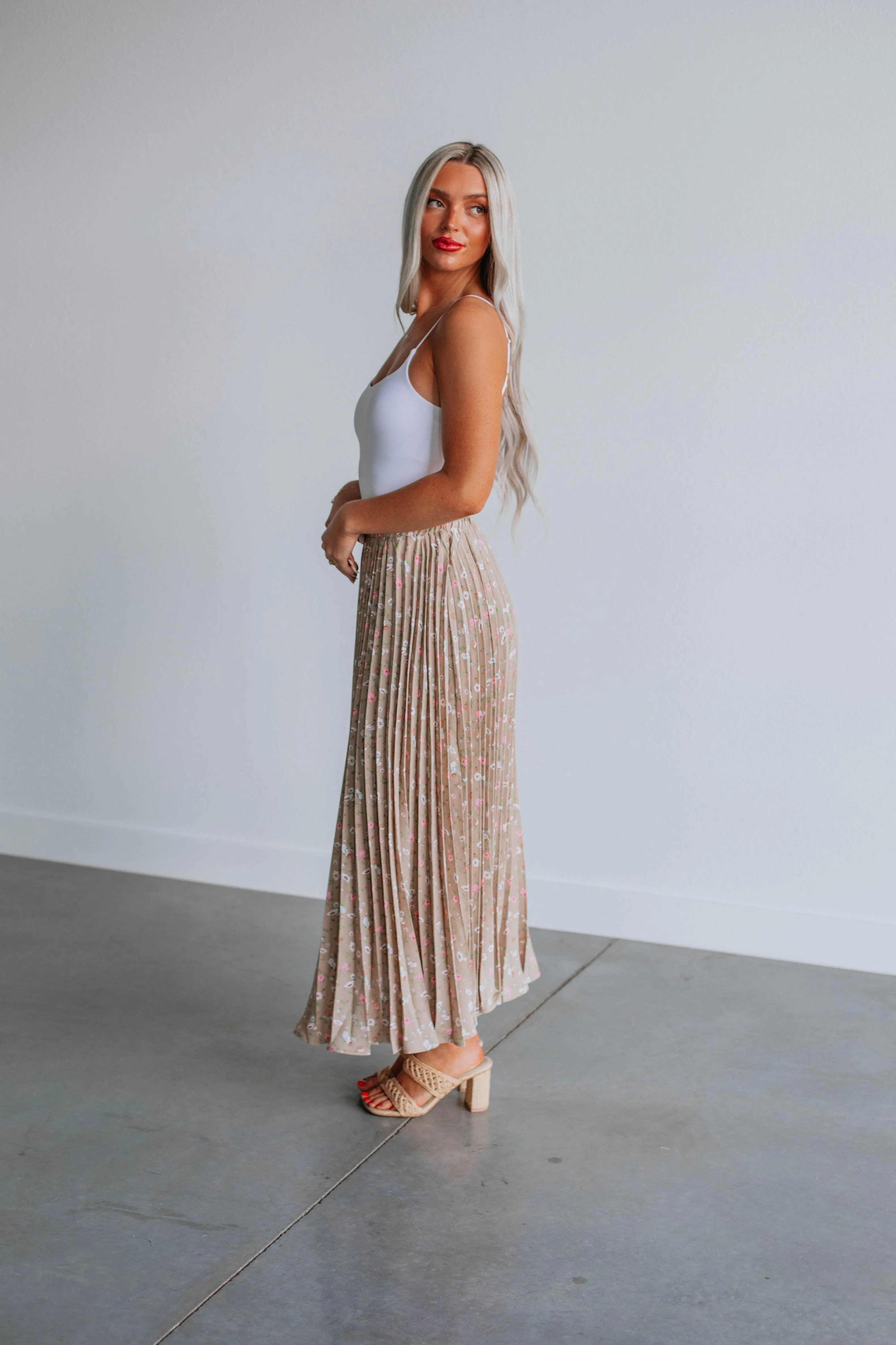 Julia Maxi Skirt - Hazelnut sold by Wild Oak Boutique product image thumbnail 3